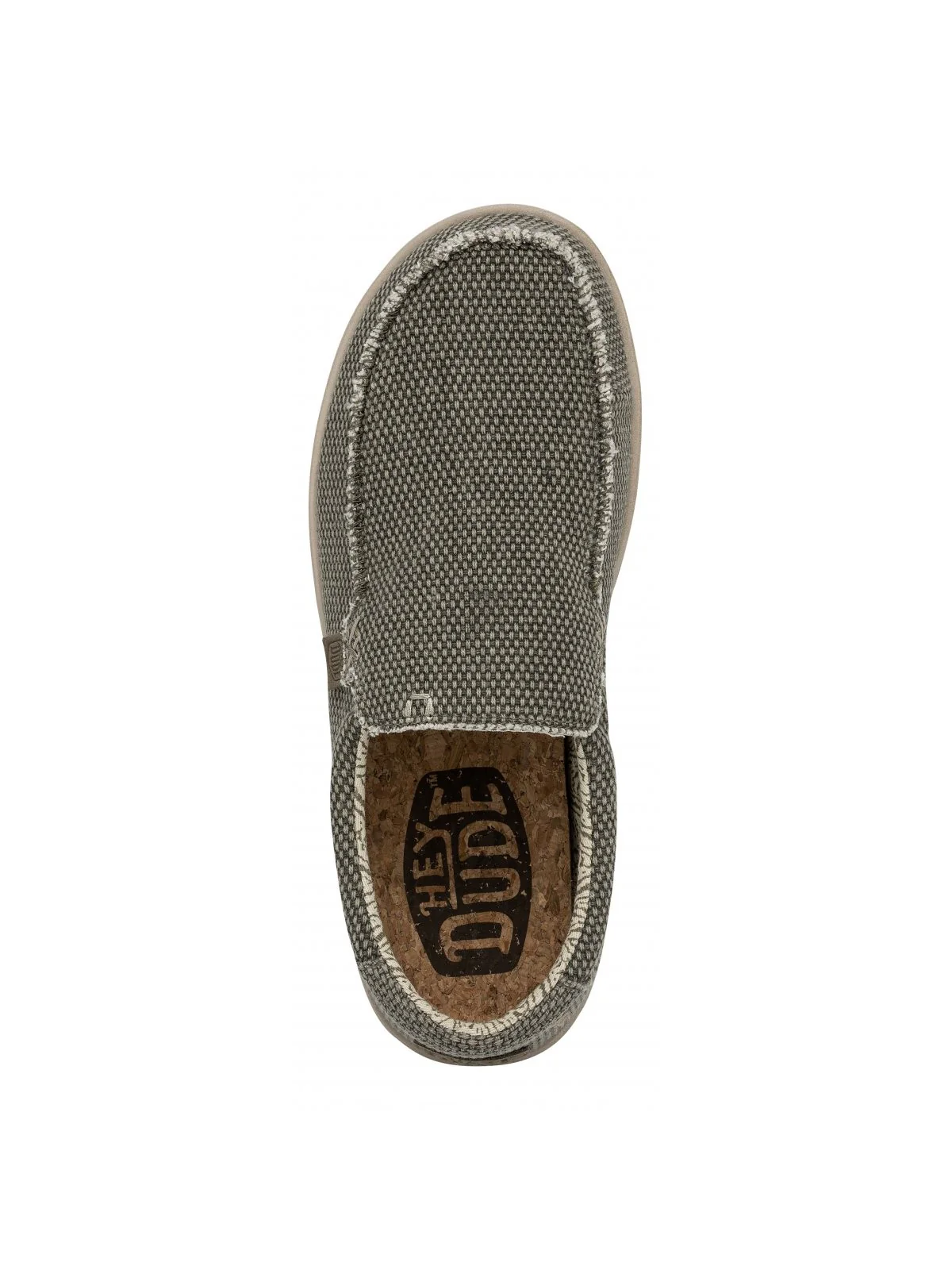 HEY DUDE Mocassino Uomo Mikka Braided HD.40124 3VE Verde - Image 3