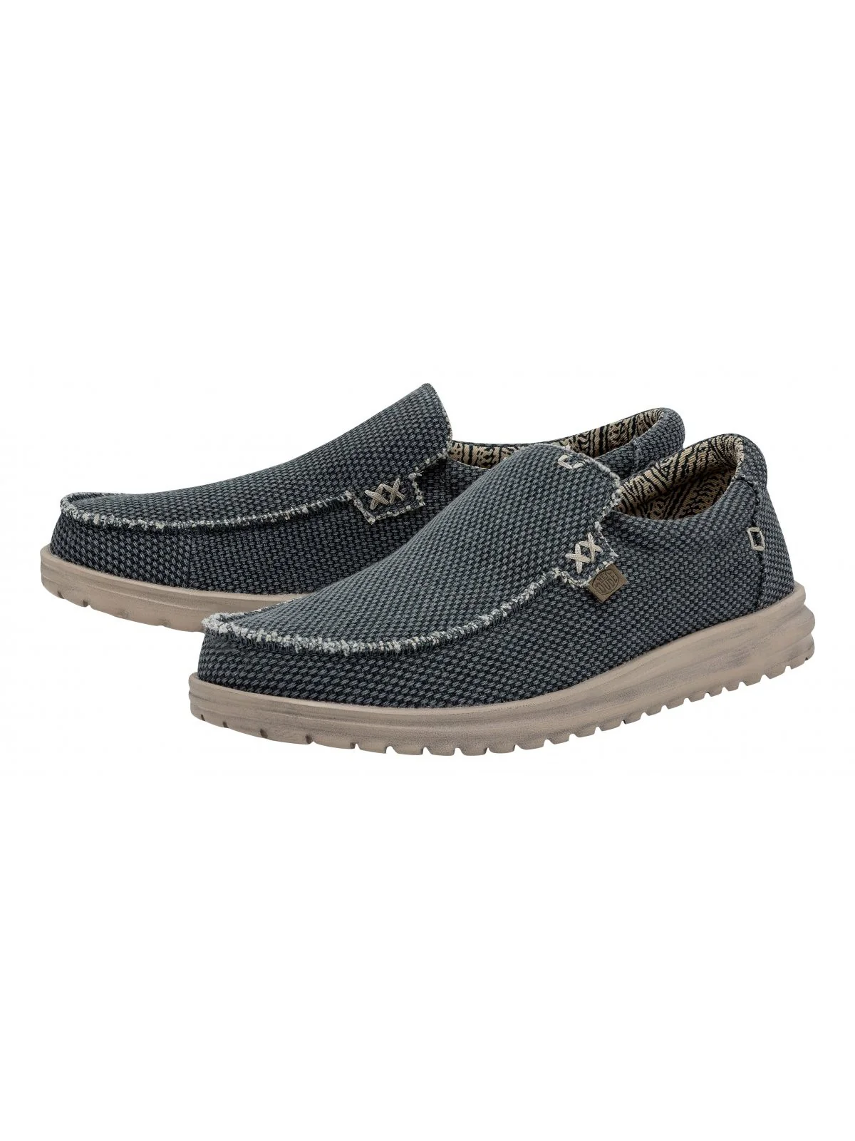 HEY DUDE Mocassino Uomo Mikka Braided HD.40124 4NL DEEP BLUE - Image 4