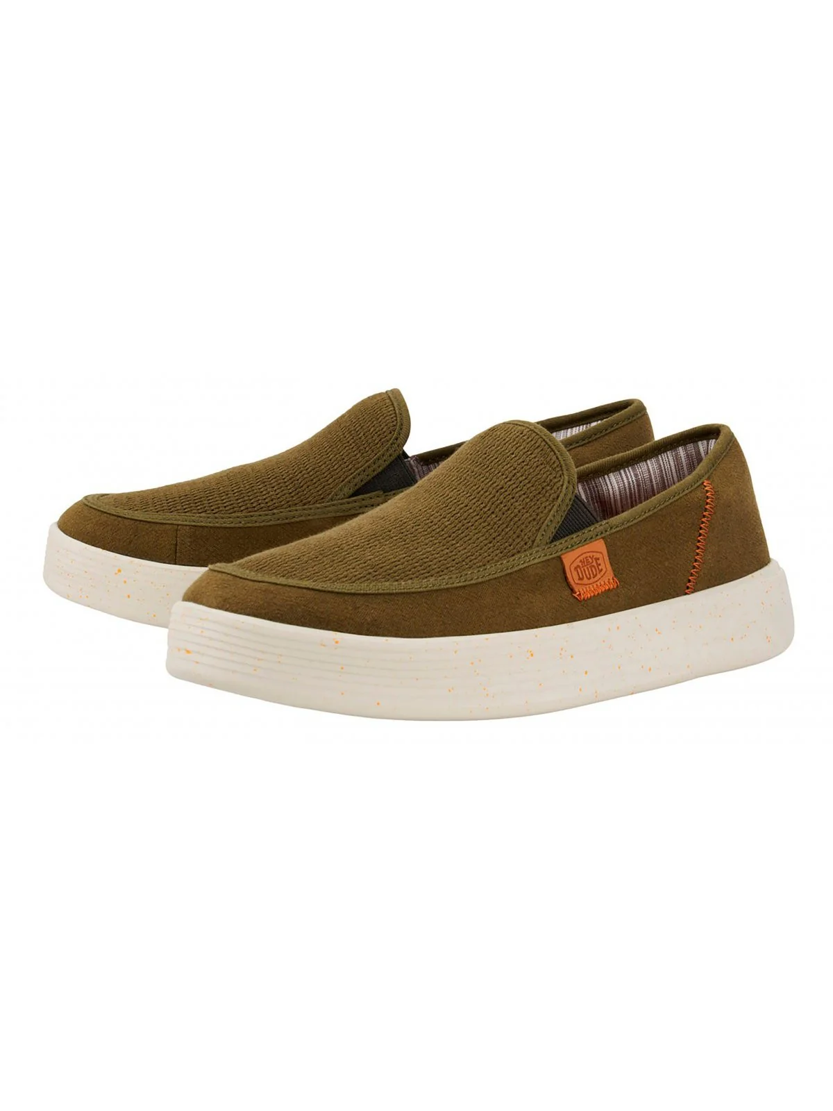 HEY DUDE Mocassino Uomo Sunapee M Coastline HD.40726 337 Verde - Image 2