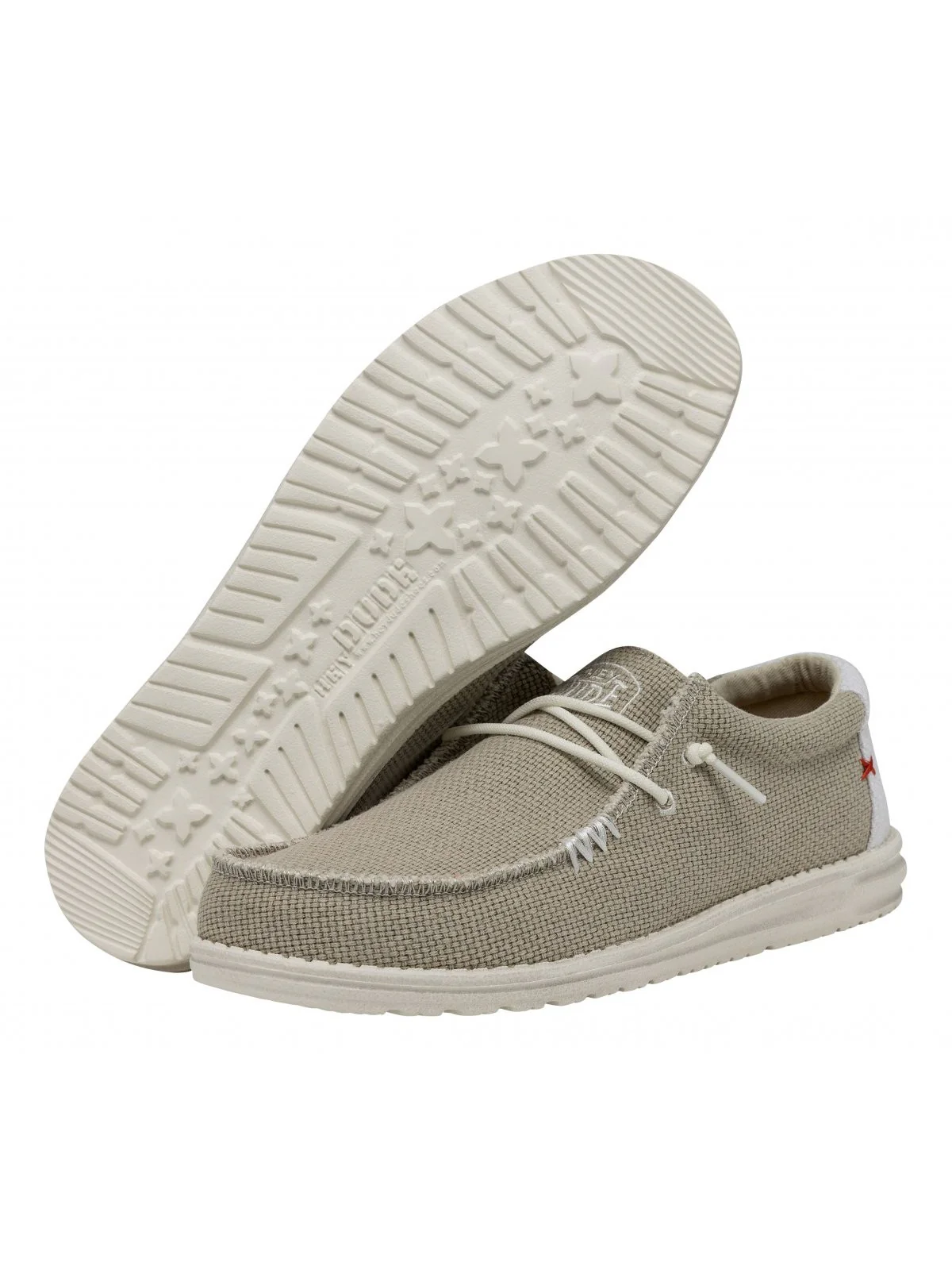 HEY DUDE Mocassino Uomo Wally Braided HD.40003 1LB Beige - Image 3