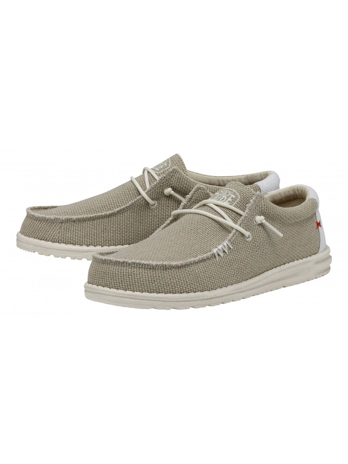 HEY DUDE Mocassino Uomo Wally Braided HD.40003 1LB Beige - Image 4