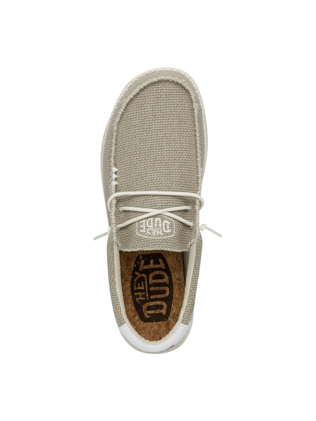 HEY DUDE Mocassino Uomo Wally Braided HD.40003 1LB Beige - Image 6