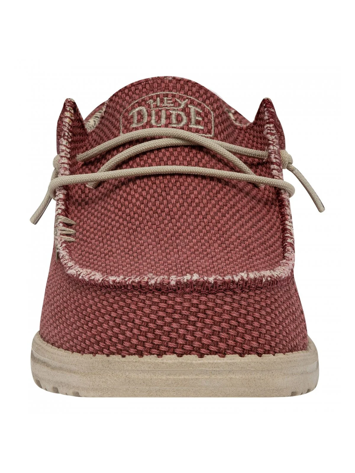 HEY DUDE Mocassino Uomo Wally Braided HD.40003 6VP Rosso - Image 2