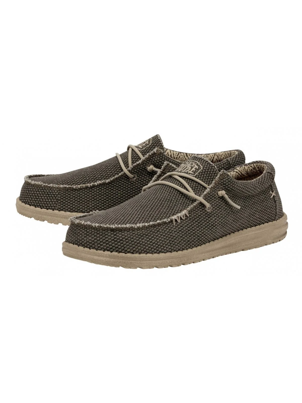 HEY DUDE Mocassino Uomo Wally Braided HD.40003 ARMY ARMY - Image 2