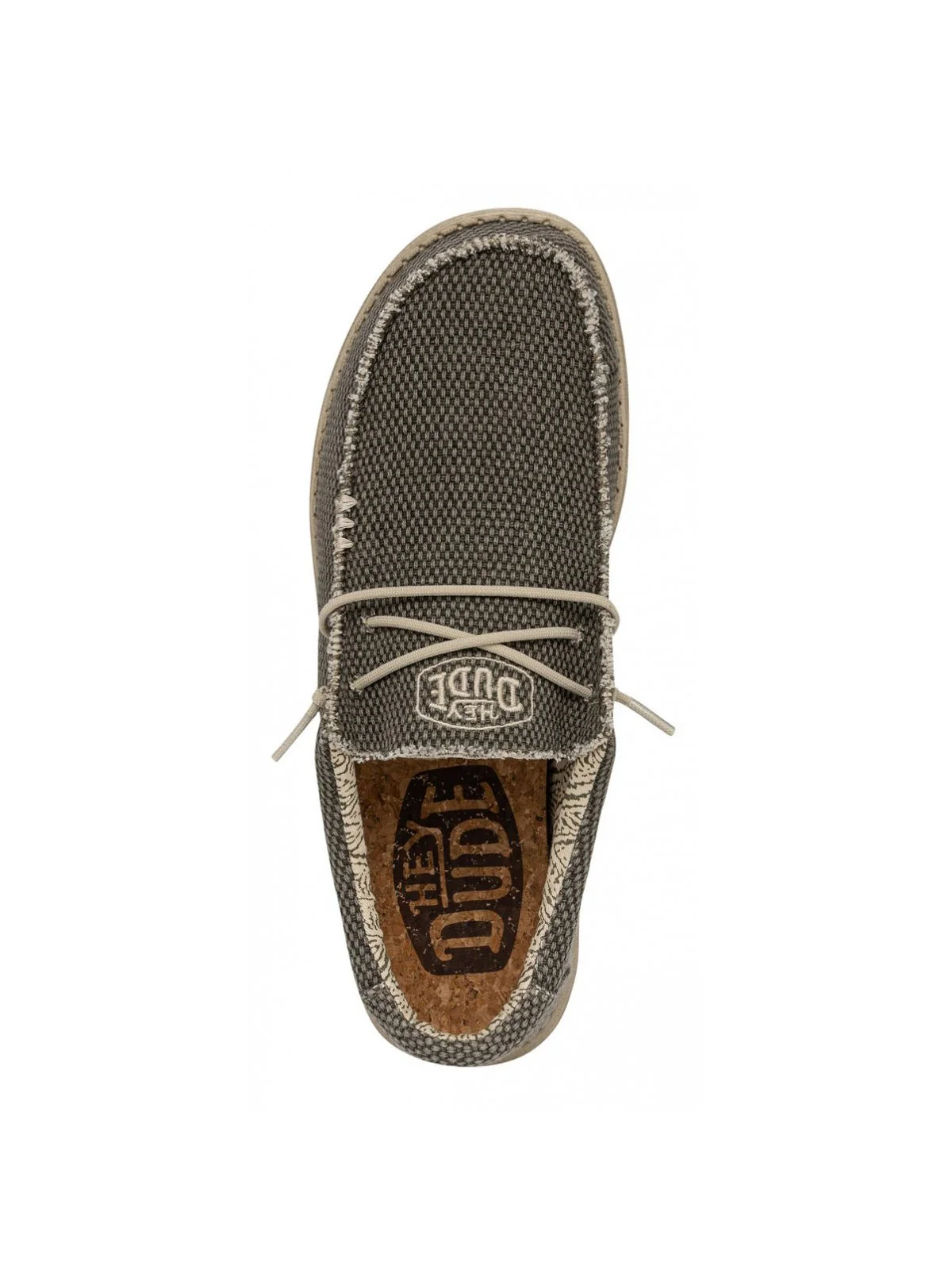 HEY DUDE Mocassino Uomo Wally Braided HD.40003 ARMY ARMY - Image 5