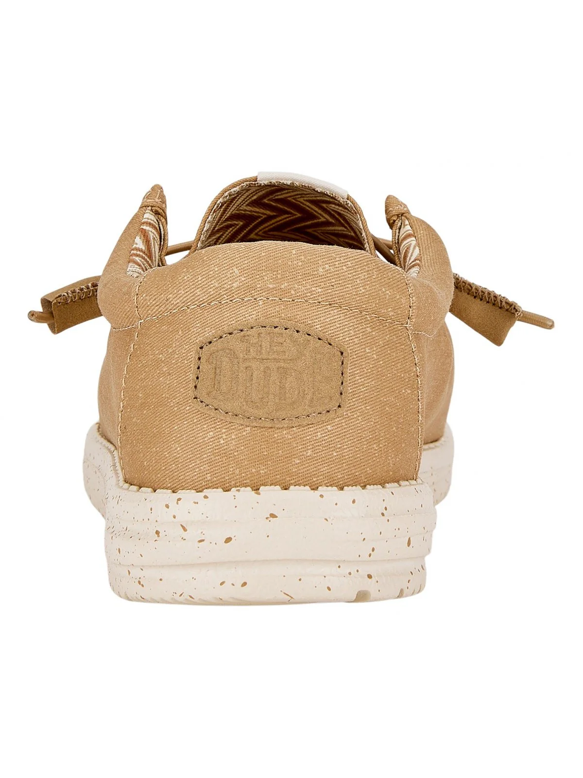 HEY DUDE Mocassino Uomo Wally Canvas HD.40700 265 Beige - Image 3