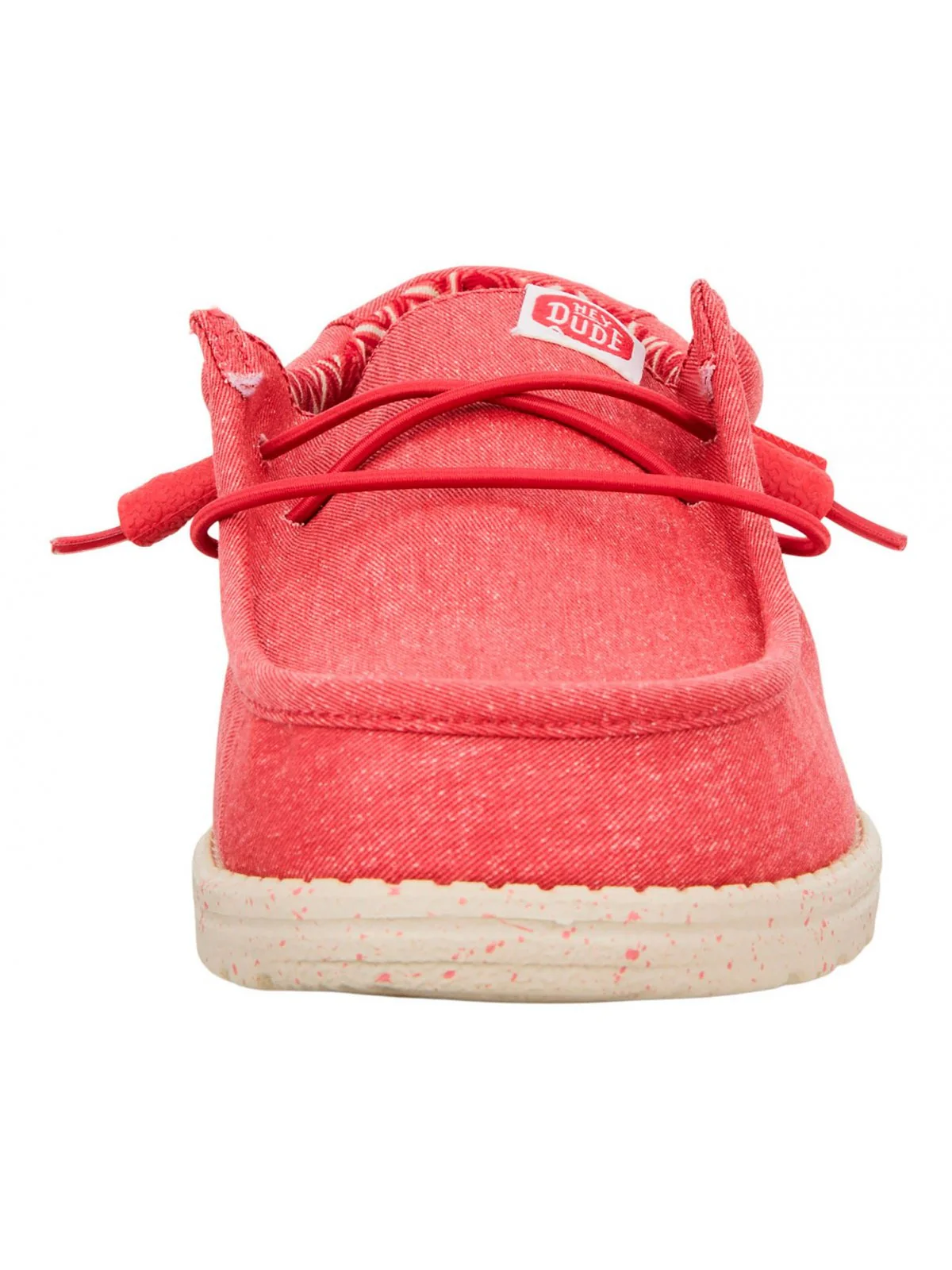 HEY DUDE Mocassino Uomo Wally Canvas HD.40700 6VF Rosso - Image 6
