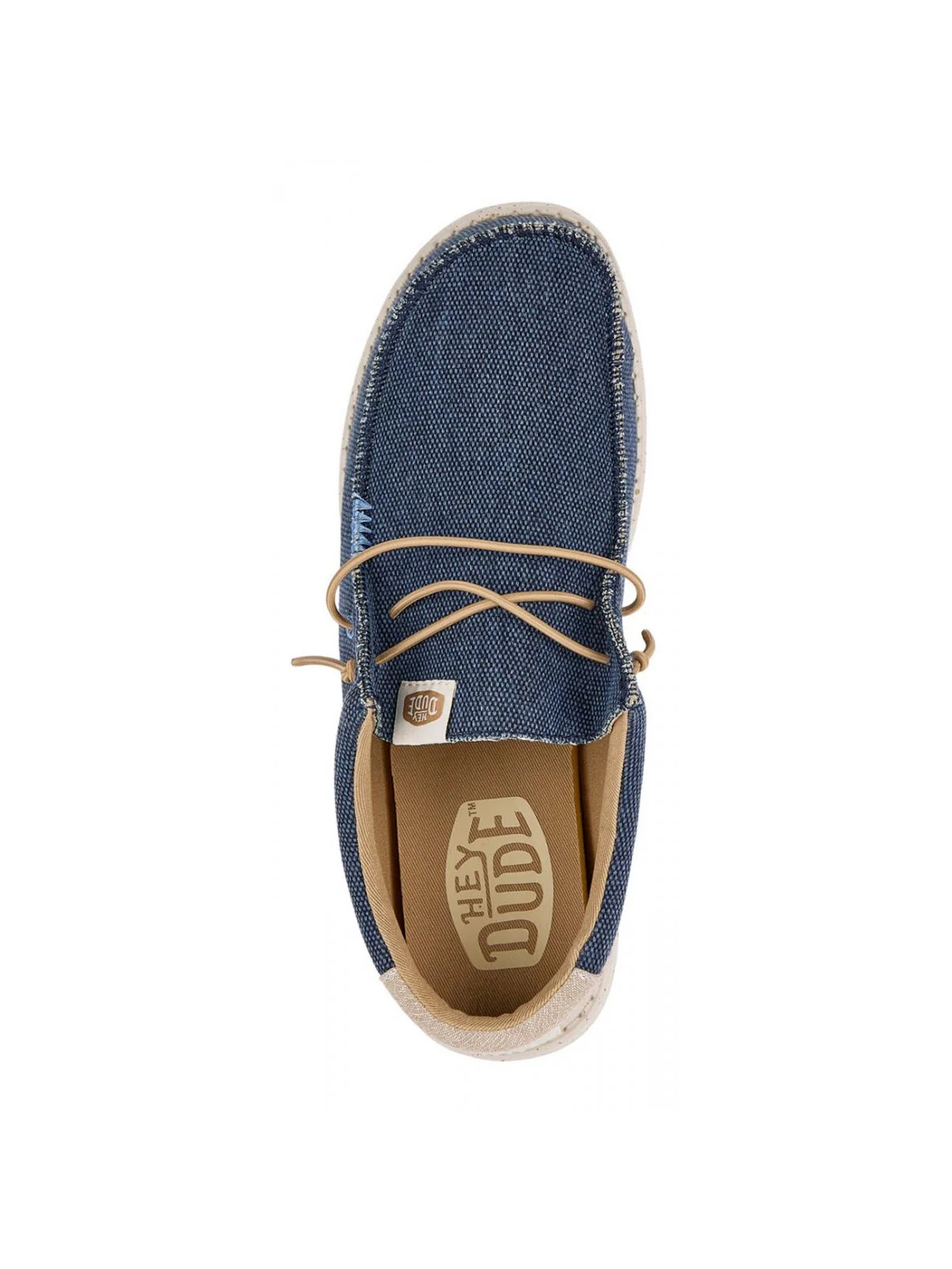 HEY DUDE Mocassino Uomo Wally Coastline Jute HD.40952 410 NAVY - Image 5