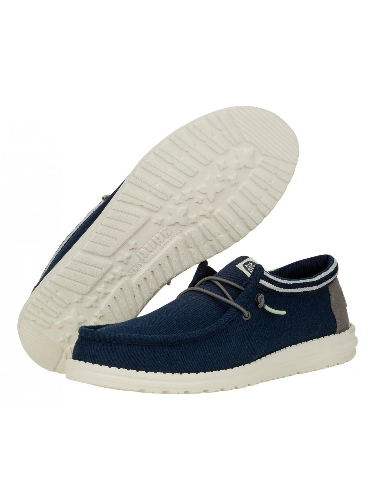 HEY DUDE Mocassino Uomo Wally Letterman HD.40715 412 Blu - Image 2