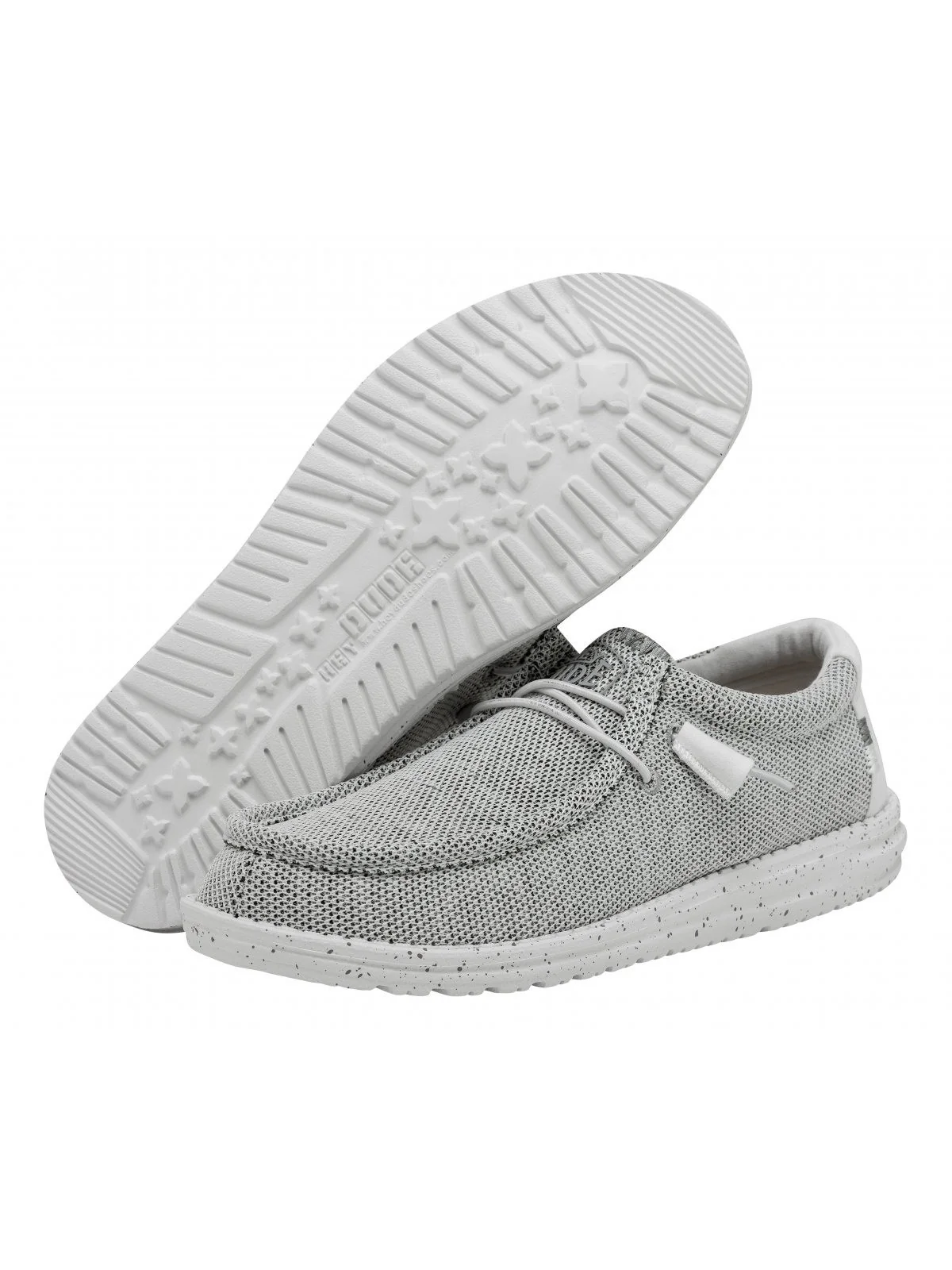 HEY DUDE Mocassino Uomo Wally sox HD.40019 1KA Grigio - Image 3