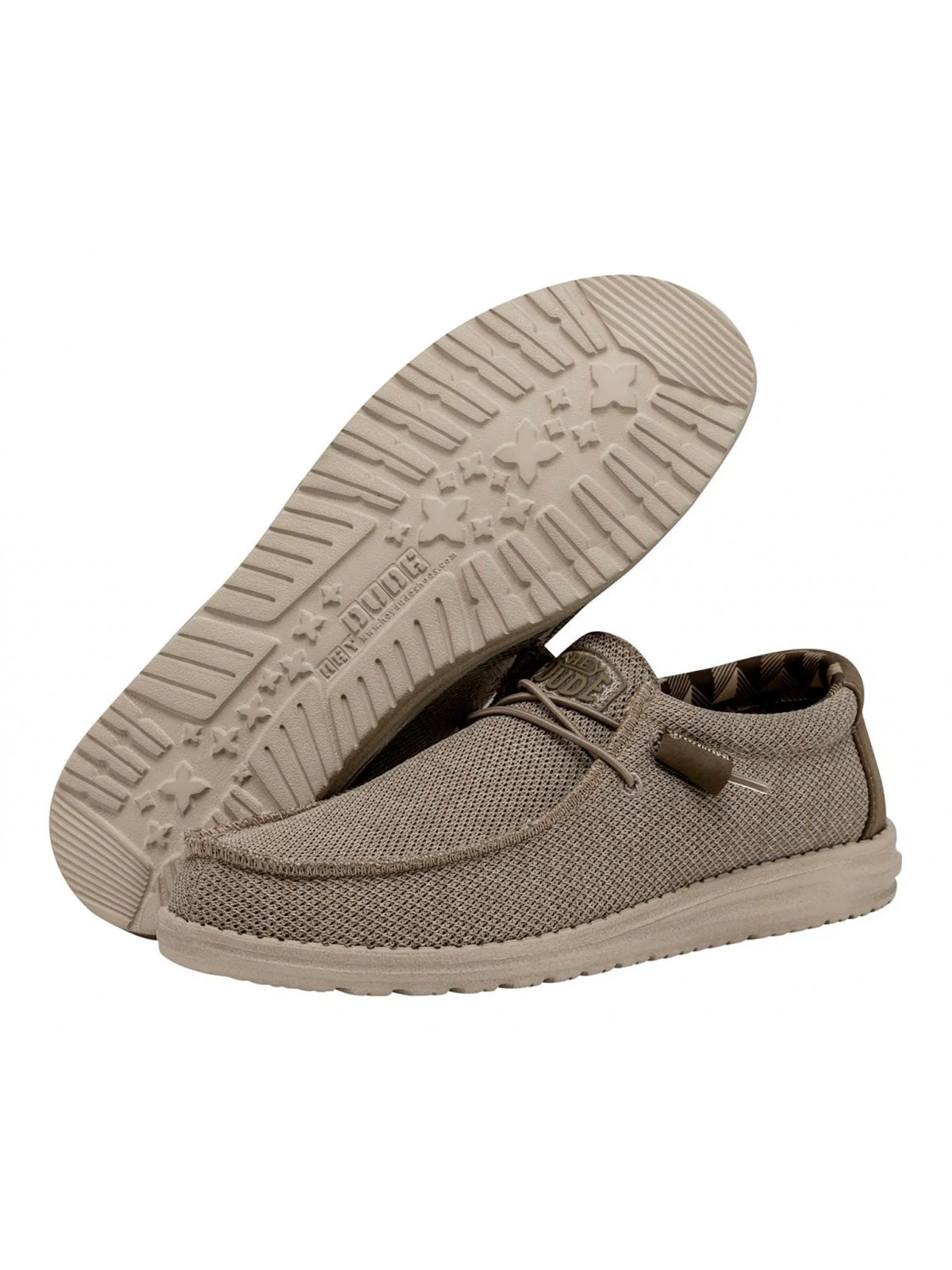HEY DUDE Mocassino Uomo Wally sox HD.40019 205 Beige - Image 3