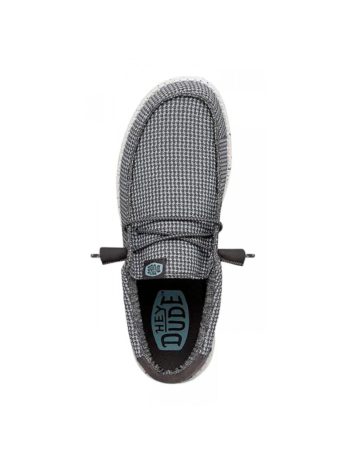 HEY DUDE Mocassino Uomo Wally Sport Mesh HD.40403 030 Grigio - Image 3