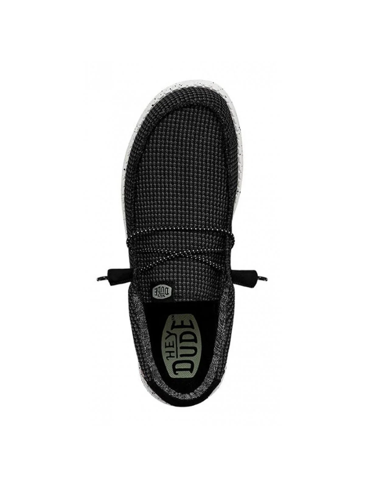 HEY DUDE Mocassino Uomo Wally Sport Mesh HD.40403 066 Nero - Image 4