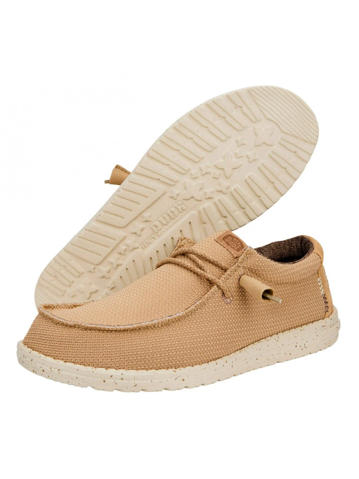 HEY DUDE Mocassino Uomo Wally Sport Mesh HD.40403 25W Beige - Image 5