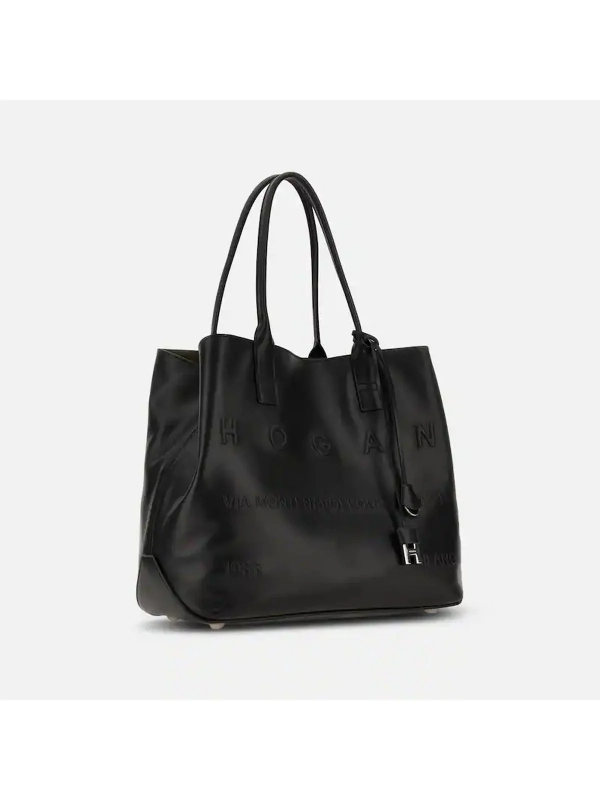 HOGAN Borsa Donna ADDRESS SHOPPING MEDIA KBW01TA0300TZPB999 Nero - Image 7