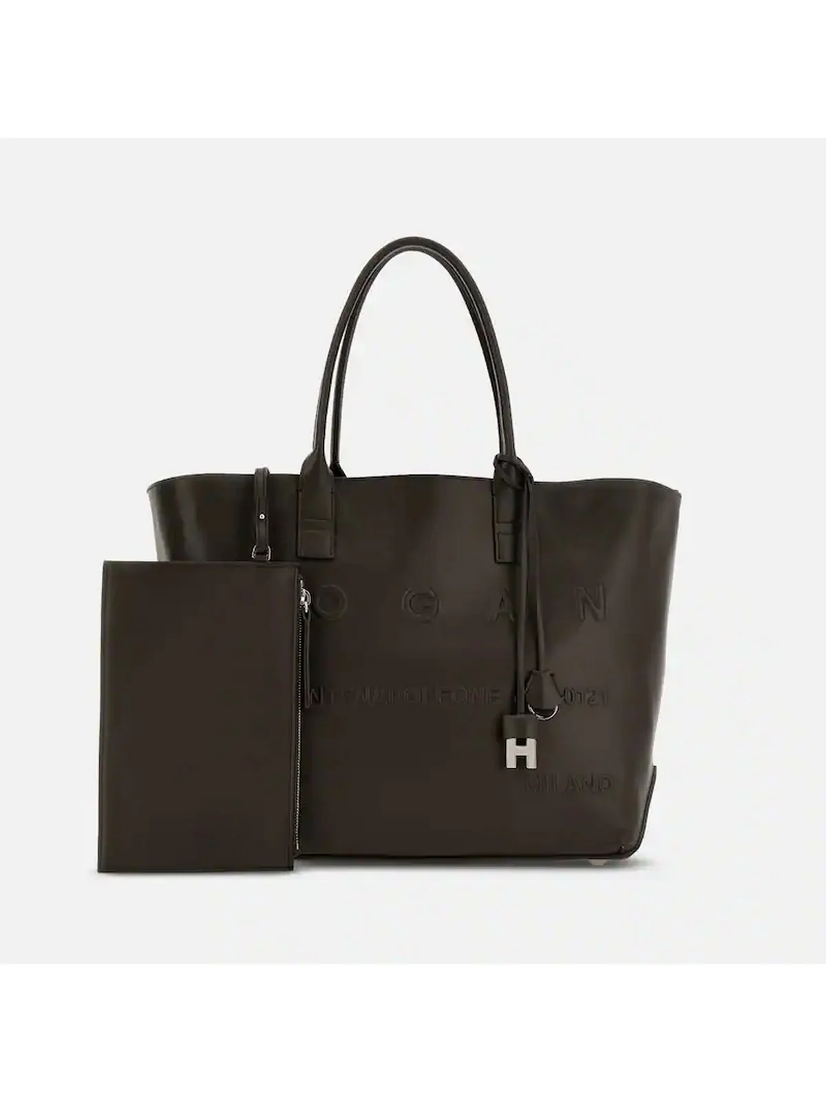 HOGAN Borsa Donna ADDRESS SHOPPING MEDIA KBW01TA0300TZPS808 PALISSANDRO - Image 6