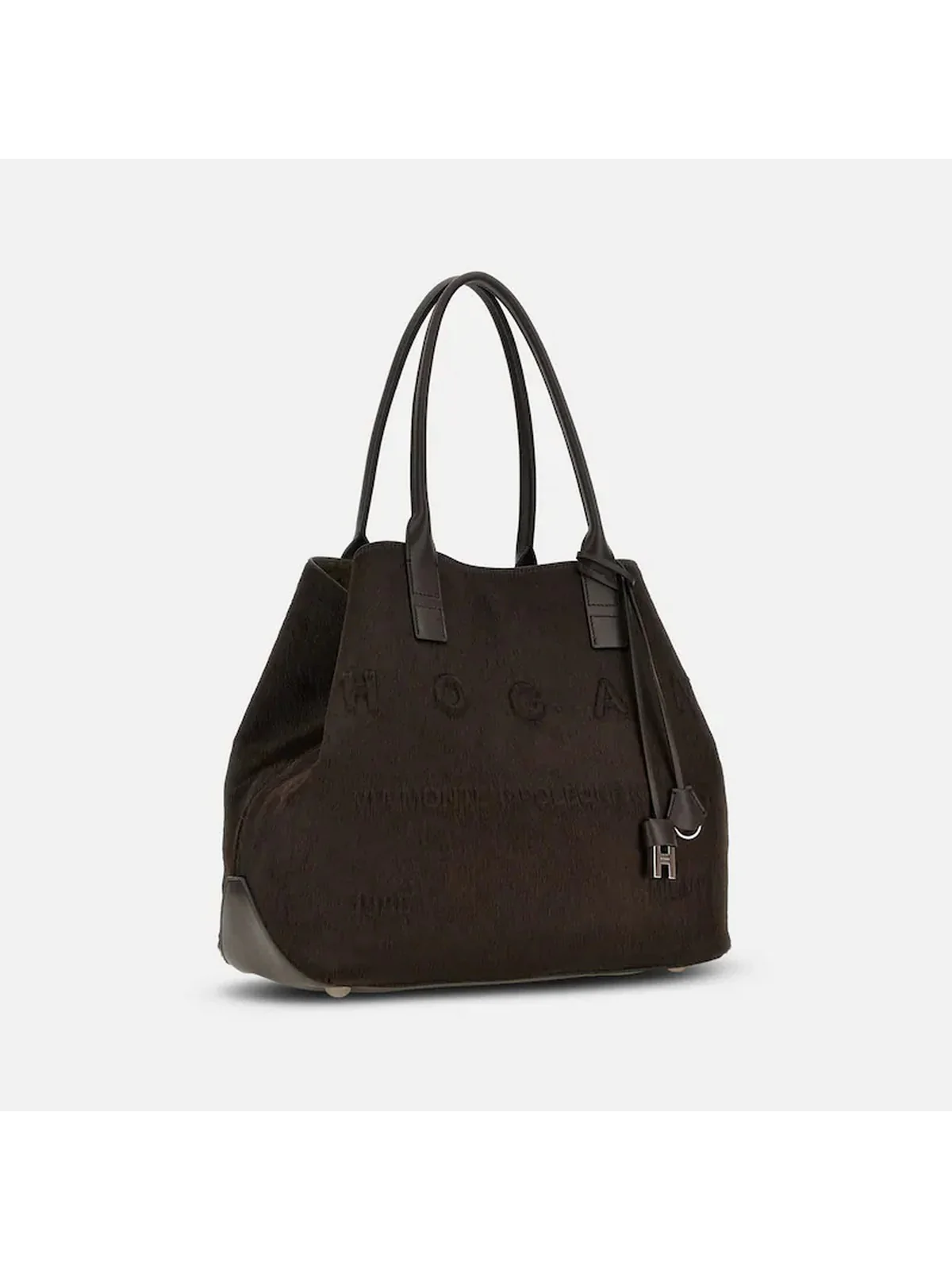 HOGAN Borsa Donna ADDRESS SHOPPING MEDIA KBW01TA1300UH4S808 PALISSANDRO - Image 4