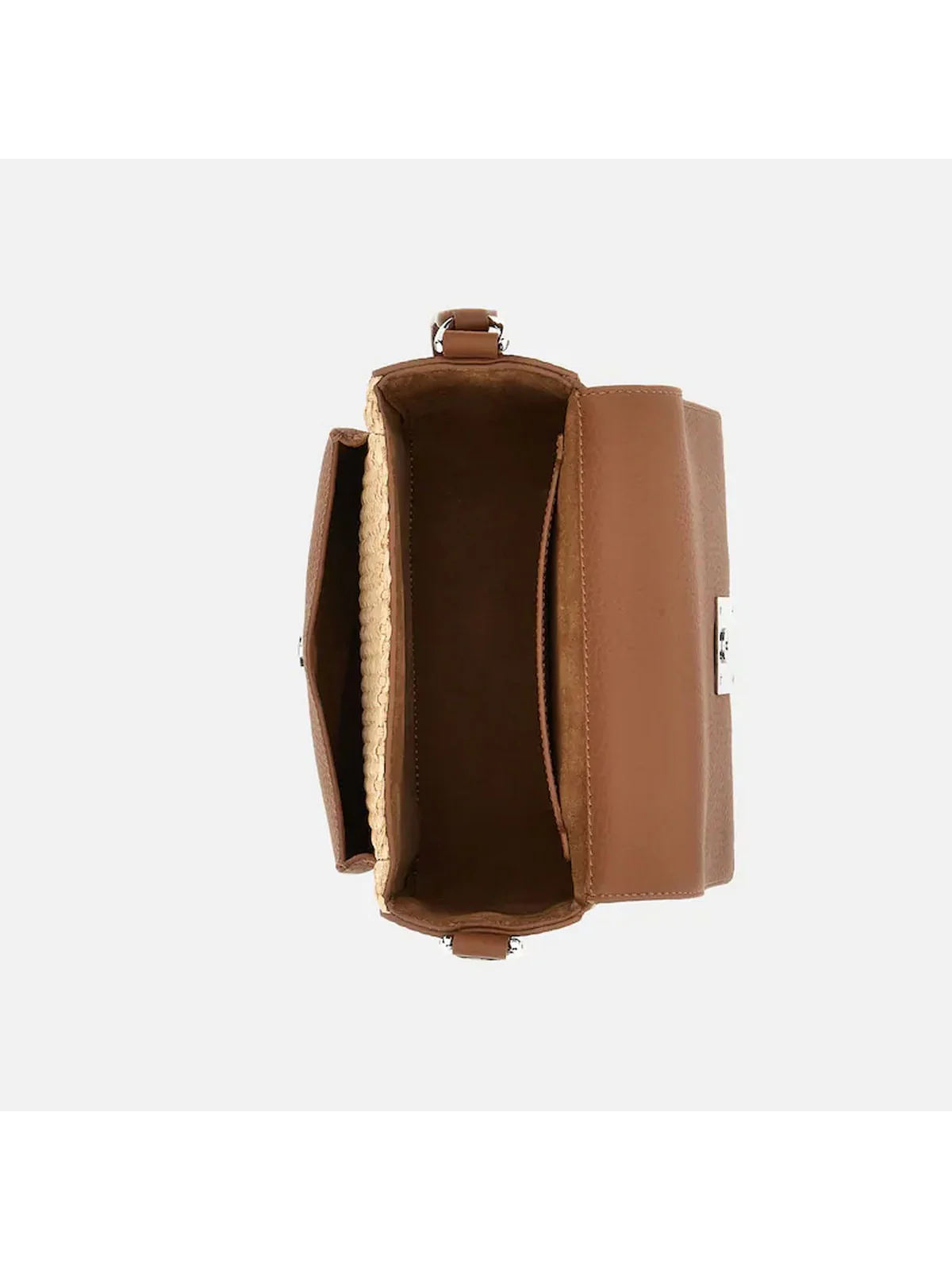 HOGAN Borsa Donna  KBW01XI1100V131J26 C013(CREMA CHIARO)+S018(COGNAC SCURO) - Image 4