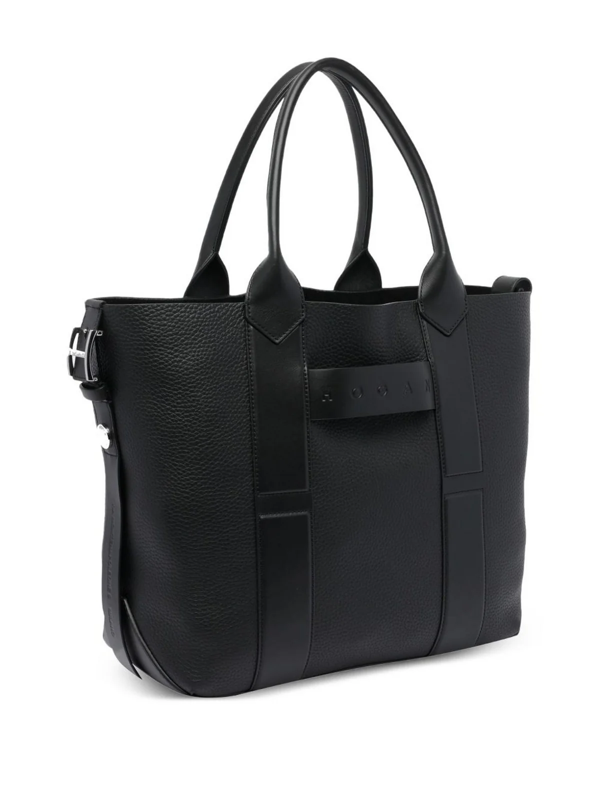 HOGAN Borsa Donna SCRIPT SHOPPING MEDIA KBW01OA0300UH9B999 Nero - Image 3