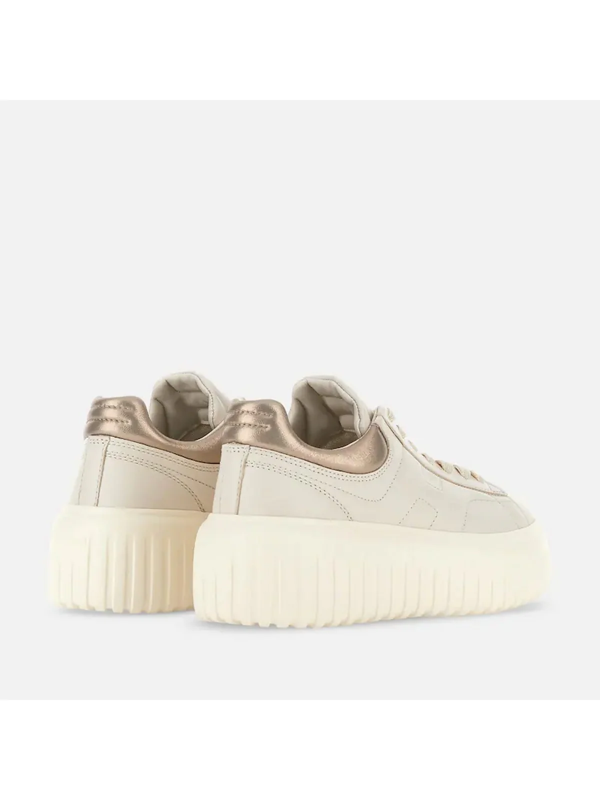 HOGAN Sneaker Donna H-STRIPES ALLACCIATO H HXW6450FC60KU00GAN B013+C202 - Image 4