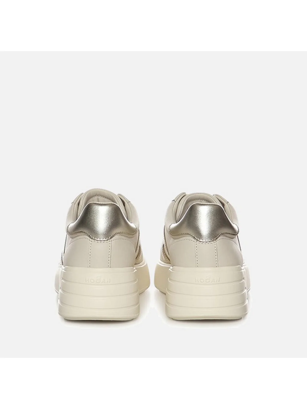 HOGAN Sneaker Donna  HXW5620DN6PNCS022E B013(YOGURT)+B202(PLATINO) - Image 2