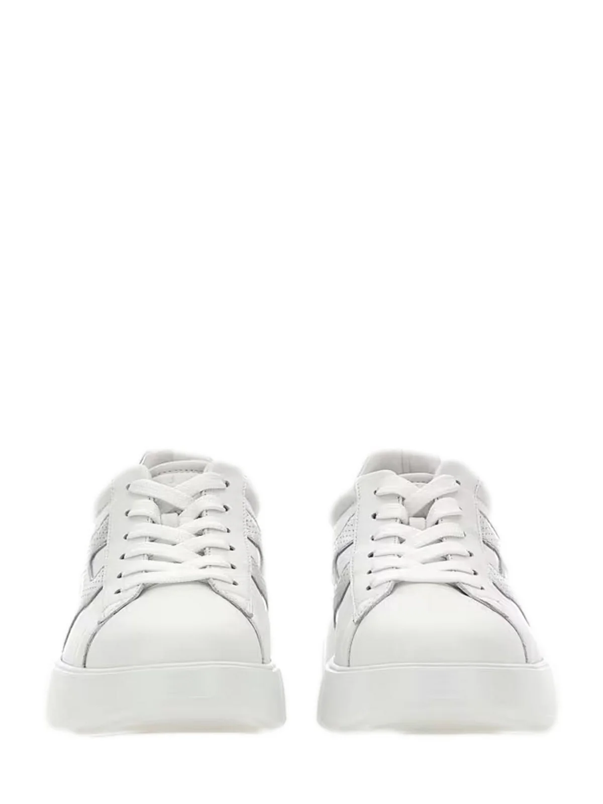 HOGAN Sneaker Donna  HXW5620DN6PNCS0351 B001(BIANCO)+B200(ARGENTO) - Image 2