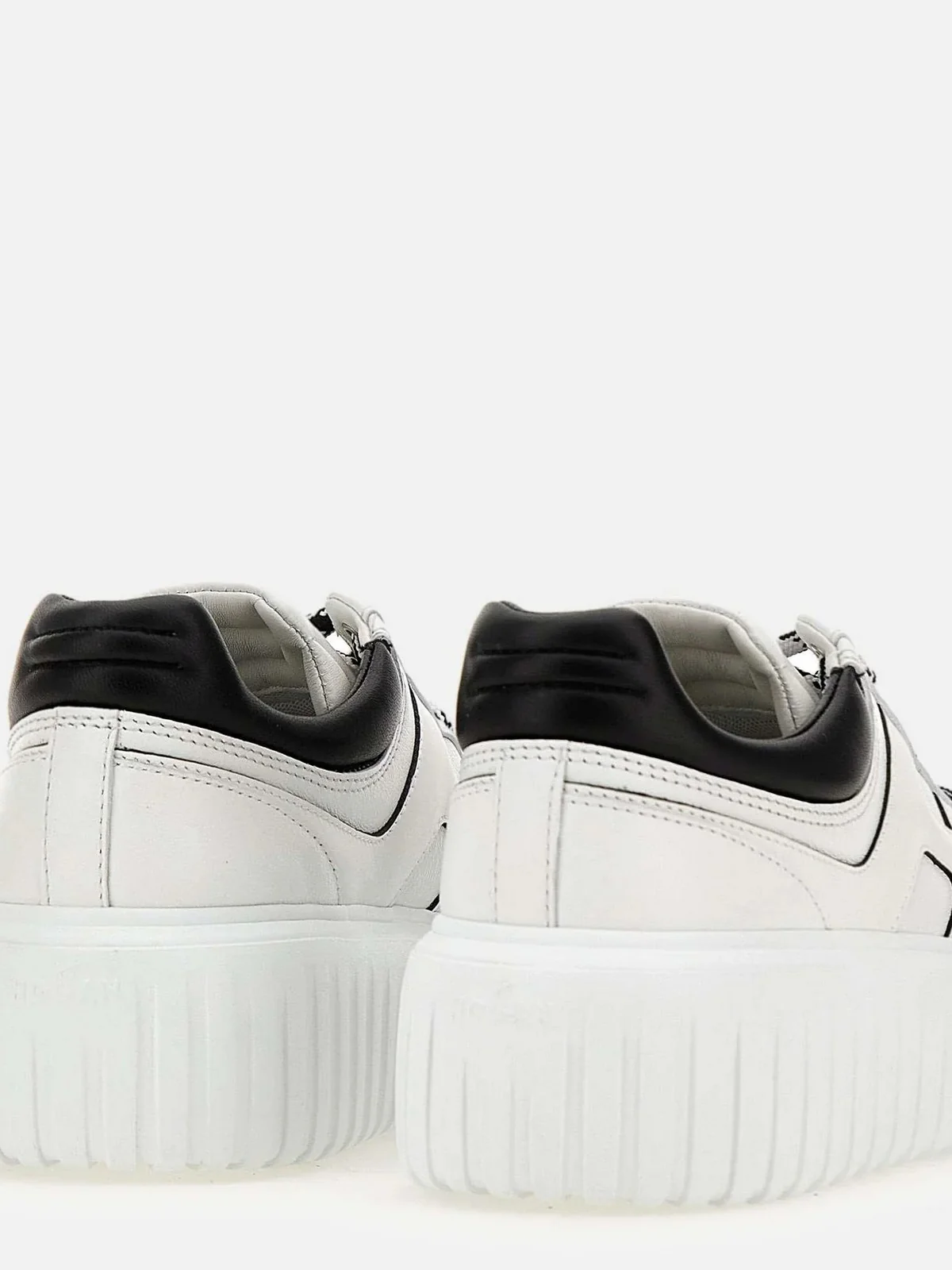 HOGAN Sneaker Donna  HXW6450FE93UY80001 B001(BIANCO)+B999(NERO) - Image 7