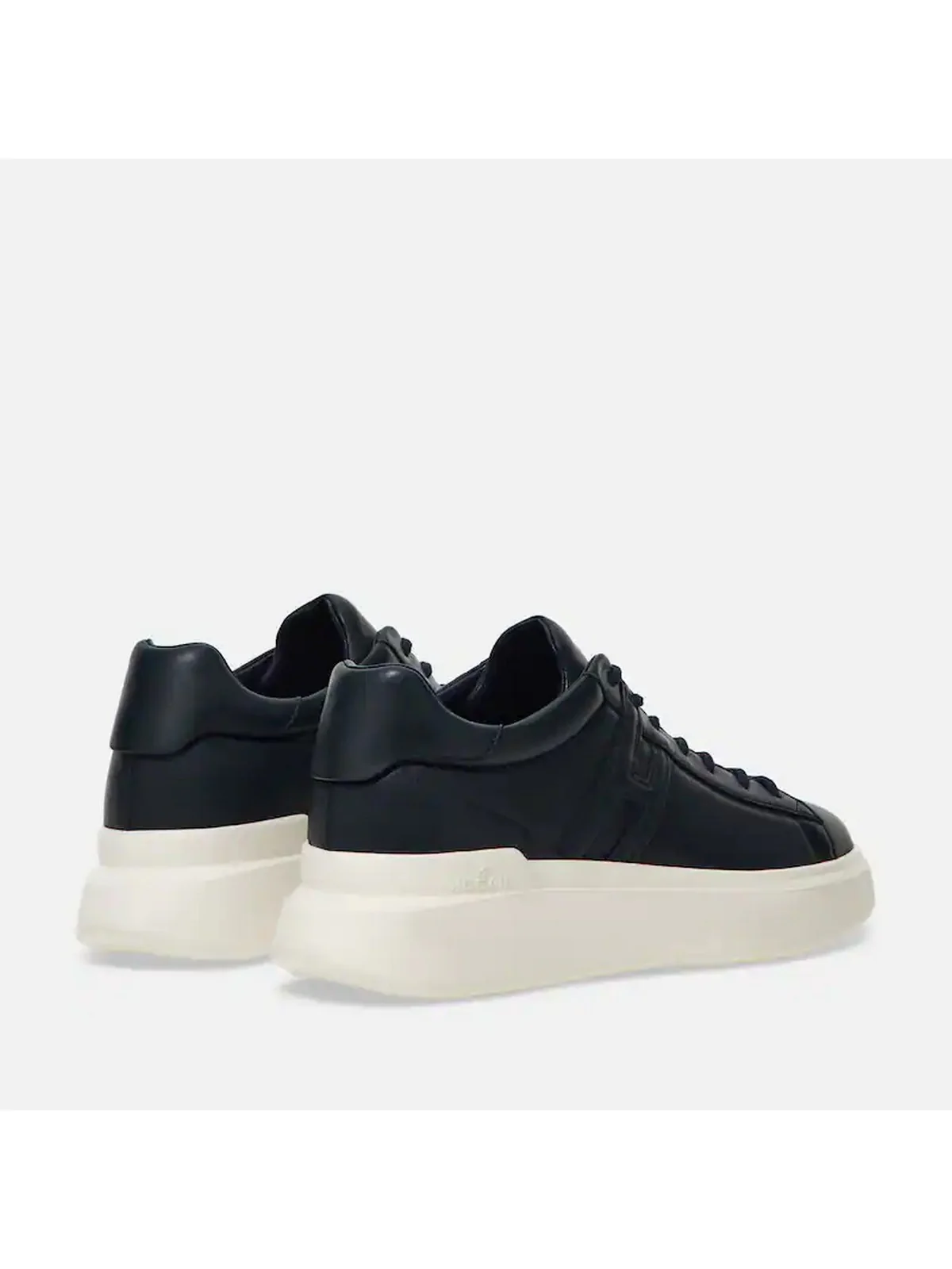 HOGAN Sneaker Uomo H580 ALLACCIATO H PROFILO HXM5800DV42LE9U805 NOTTE - Image 3