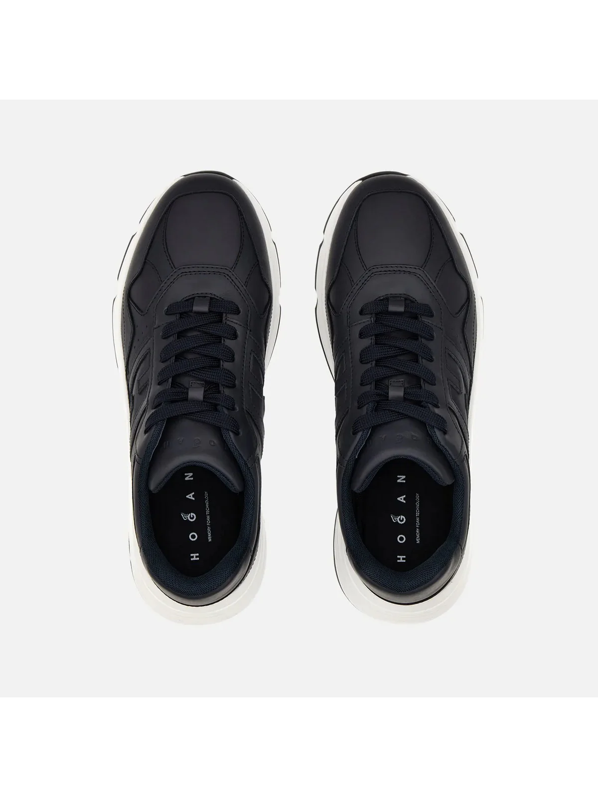 HOGAN Sneaker Uomo HOGAN HYPERLIGHT ALLACCIATO H HXM5630FK700ZLU801 Blu - Image 3