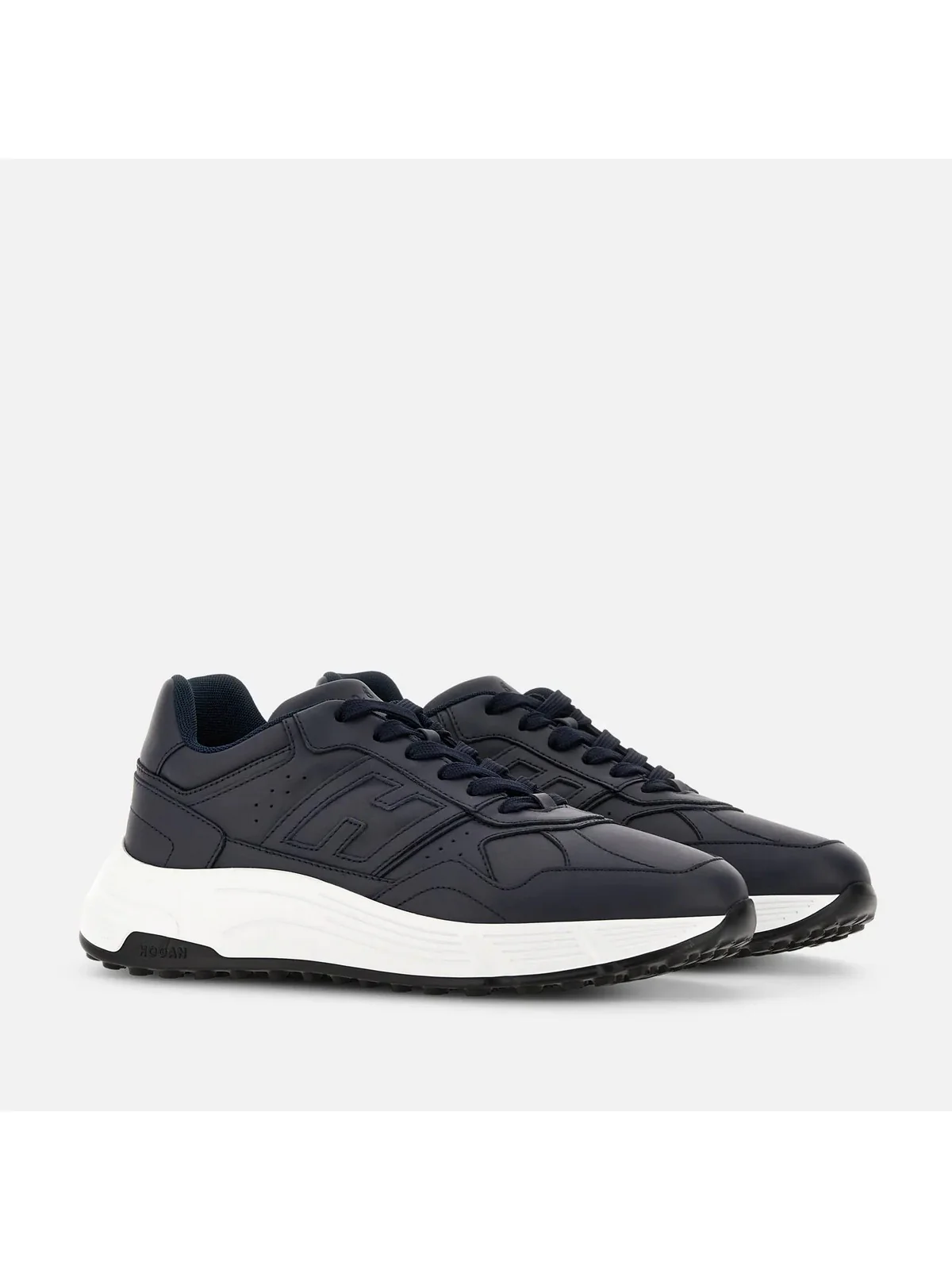 HOGAN Sneaker Uomo HOGAN HYPERLIGHT ALLACCIATO H HXM5630FK700ZLU801 Blu - Image 4