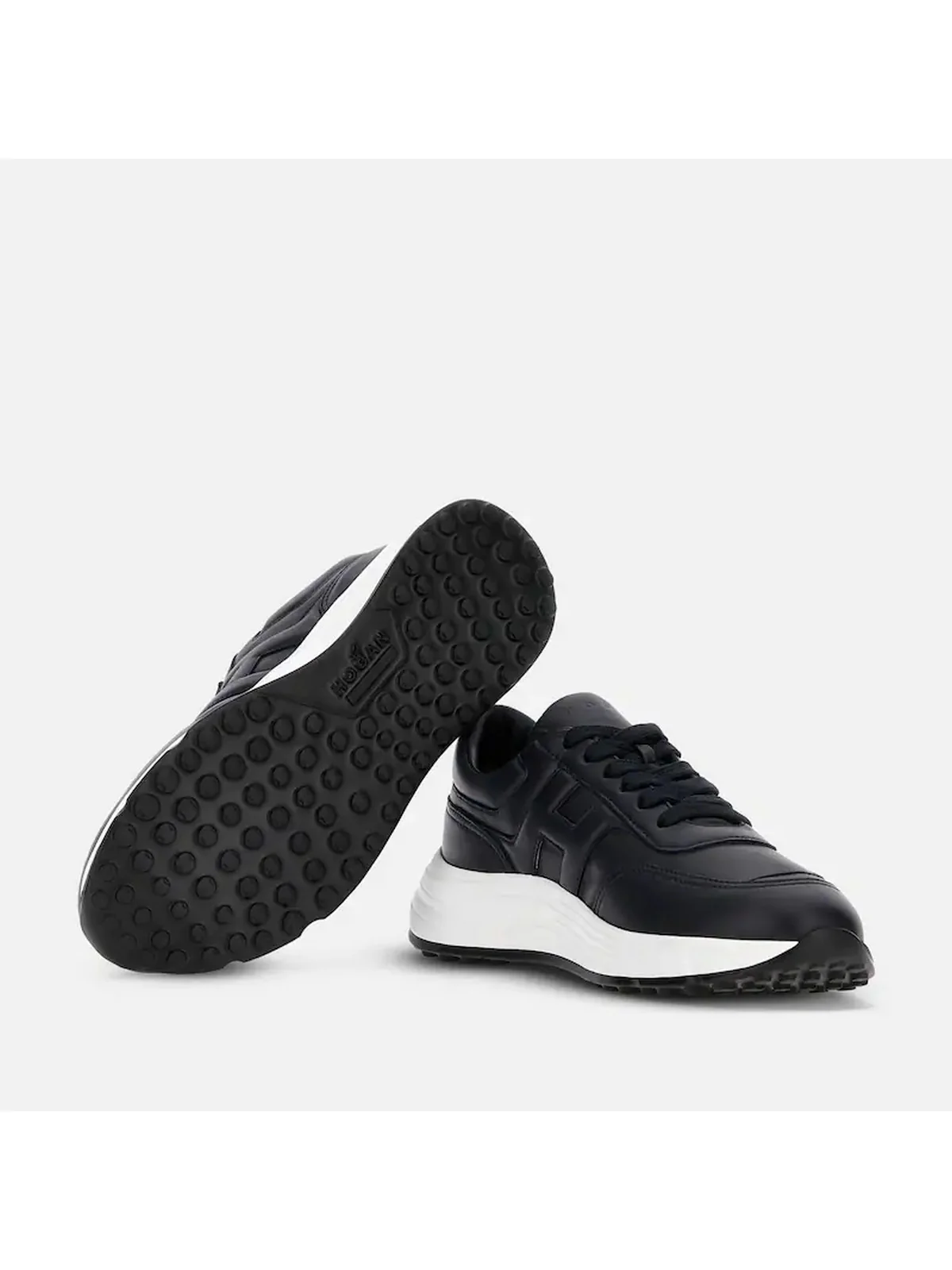 HOGAN Sneaker Uomo  HXM5630FR30LE9U801 Blu - Image 4