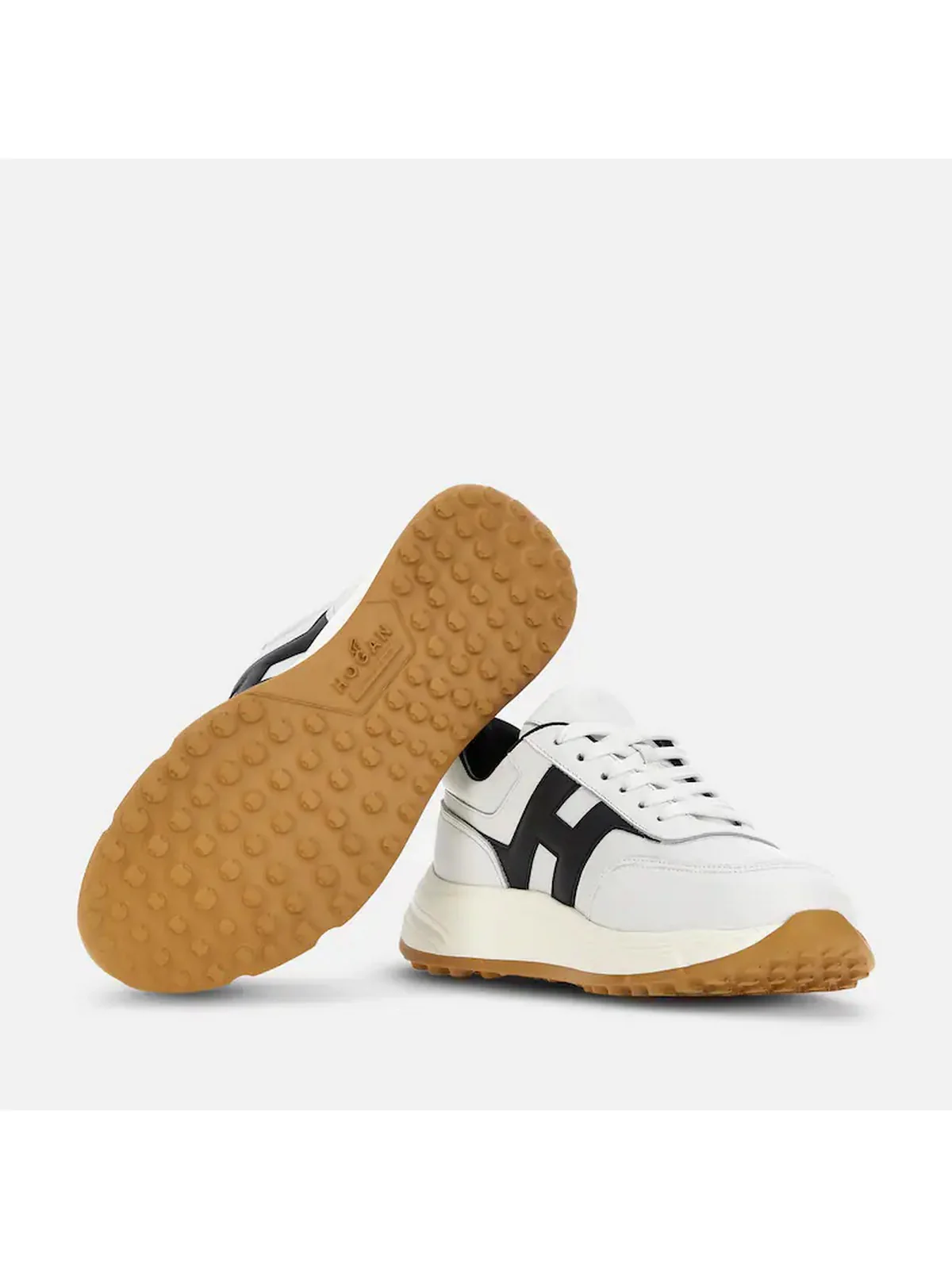 HOGAN Sneaker Uomo  HXM5630FR30U6U1353 B001(BIANCO)+U805(NOTTE) - Image 4