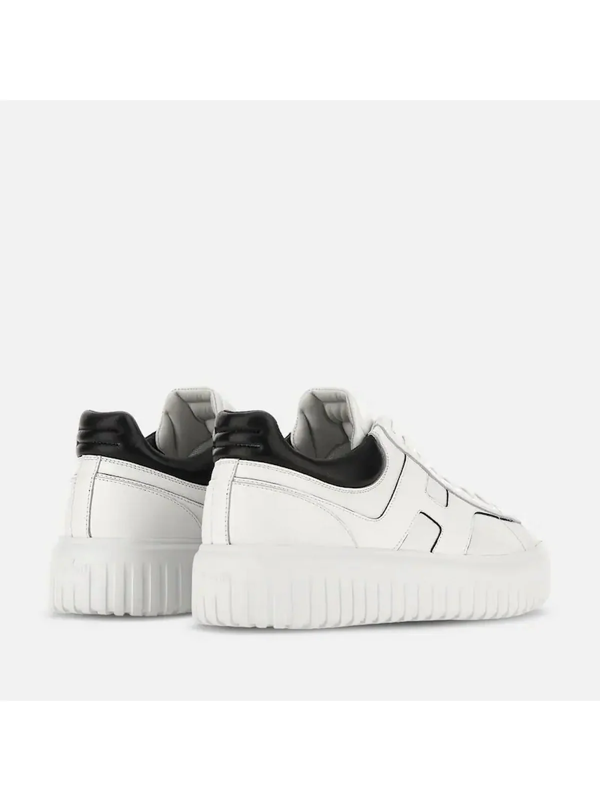 HOGAN Sneaker Uomo  HXM6450FE93UY80001 B001(BIANCO)+B999(NERO) - Image 5