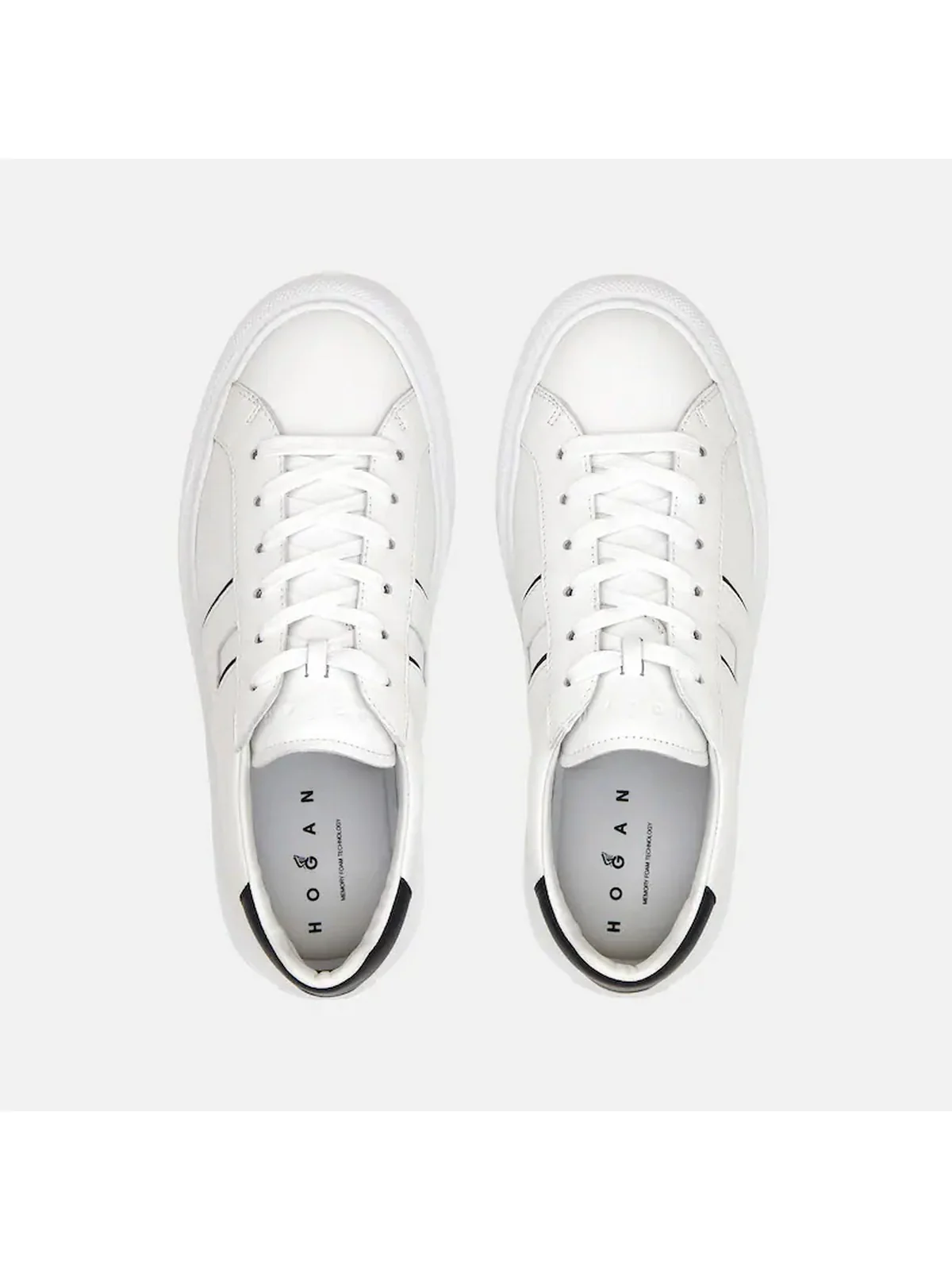 HOGAN Sneaker Uomo  HXM6910FU100ZL3014 B001(BIANCO)+U801(BLU) - Image 3