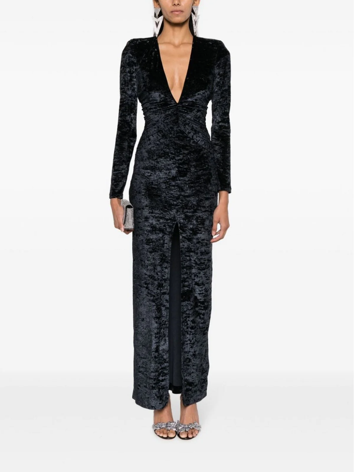 HOUSE OF AMEN Abito Donna  HMW23505 009 Nero - Image 2