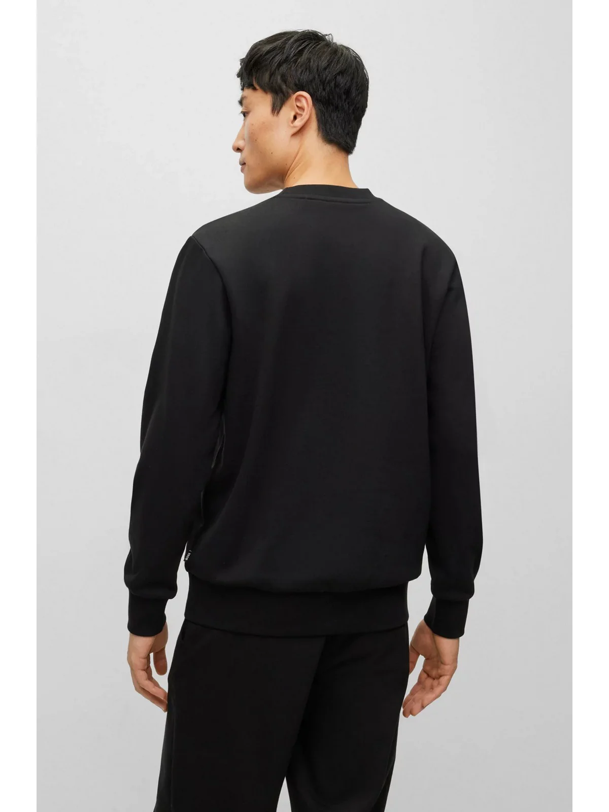 HUGO BOSS Felpa Uomo 50501498 001 Nero - Image 4
