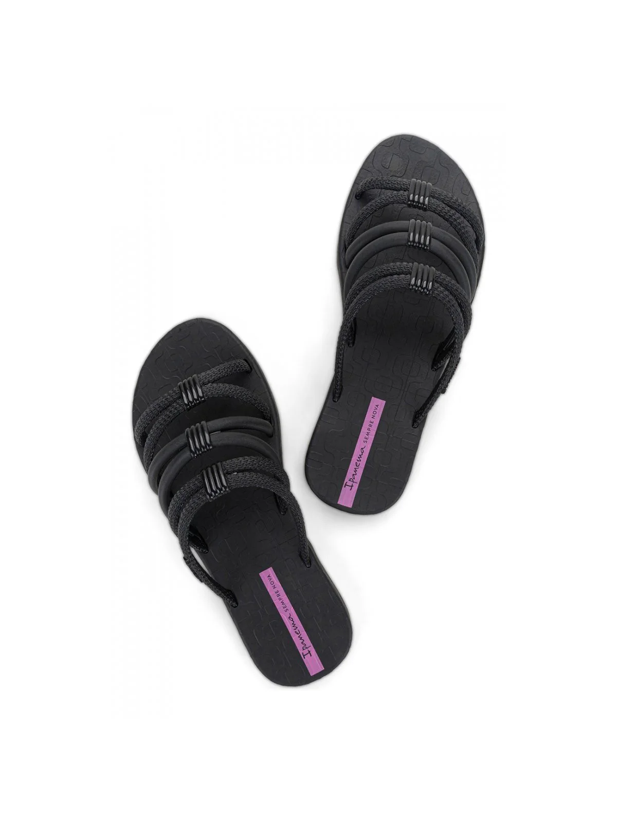 IPANEMA Ciabatta Donna  IP.27237 BG818 BLACK/LILAC - Image 2