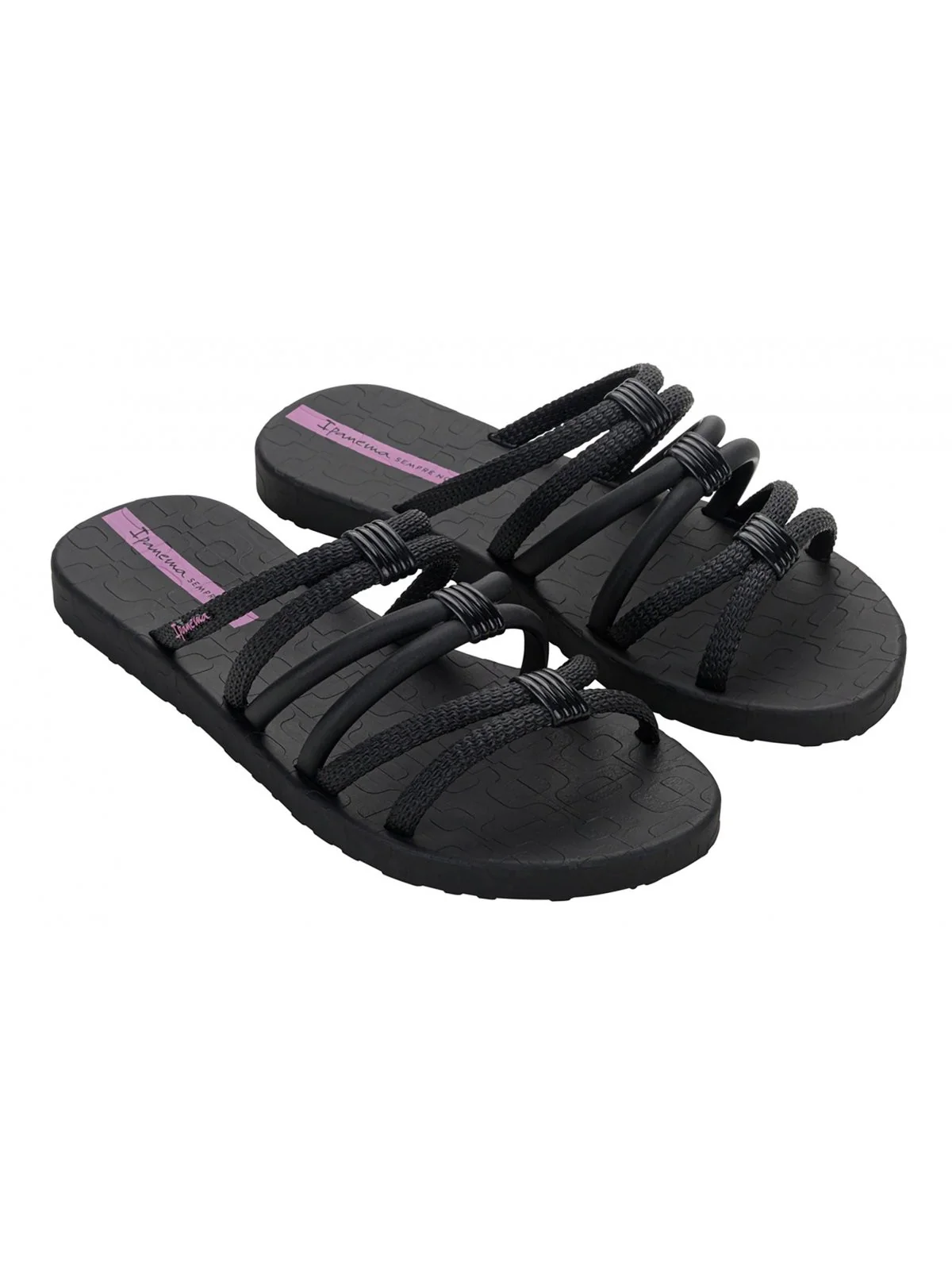 IPANEMA Ciabatta Donna  IP.27237 BG818 BLACK/LILAC - Image 3