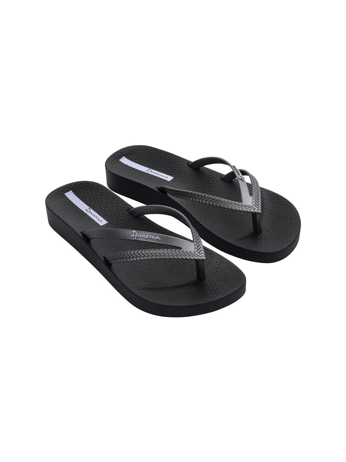 IPANEMA Infradito Donna Ipanema Bossa Soft V Fem IP.82840 AG720 NERO/ARGENTO - Image 2