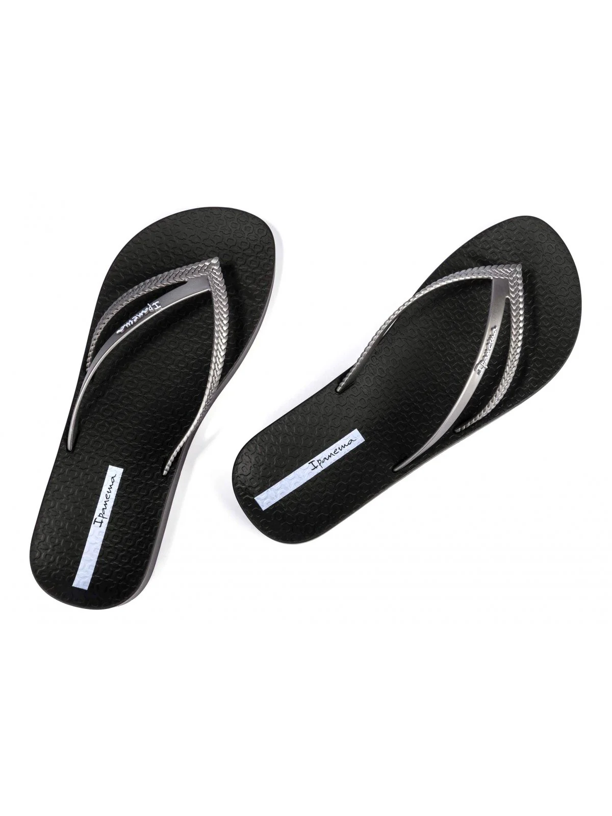IPANEMA Infradito Donna Ipanema Bossa Soft V Fem IP.82840 AG720 NERO/ARGENTO - Image 3