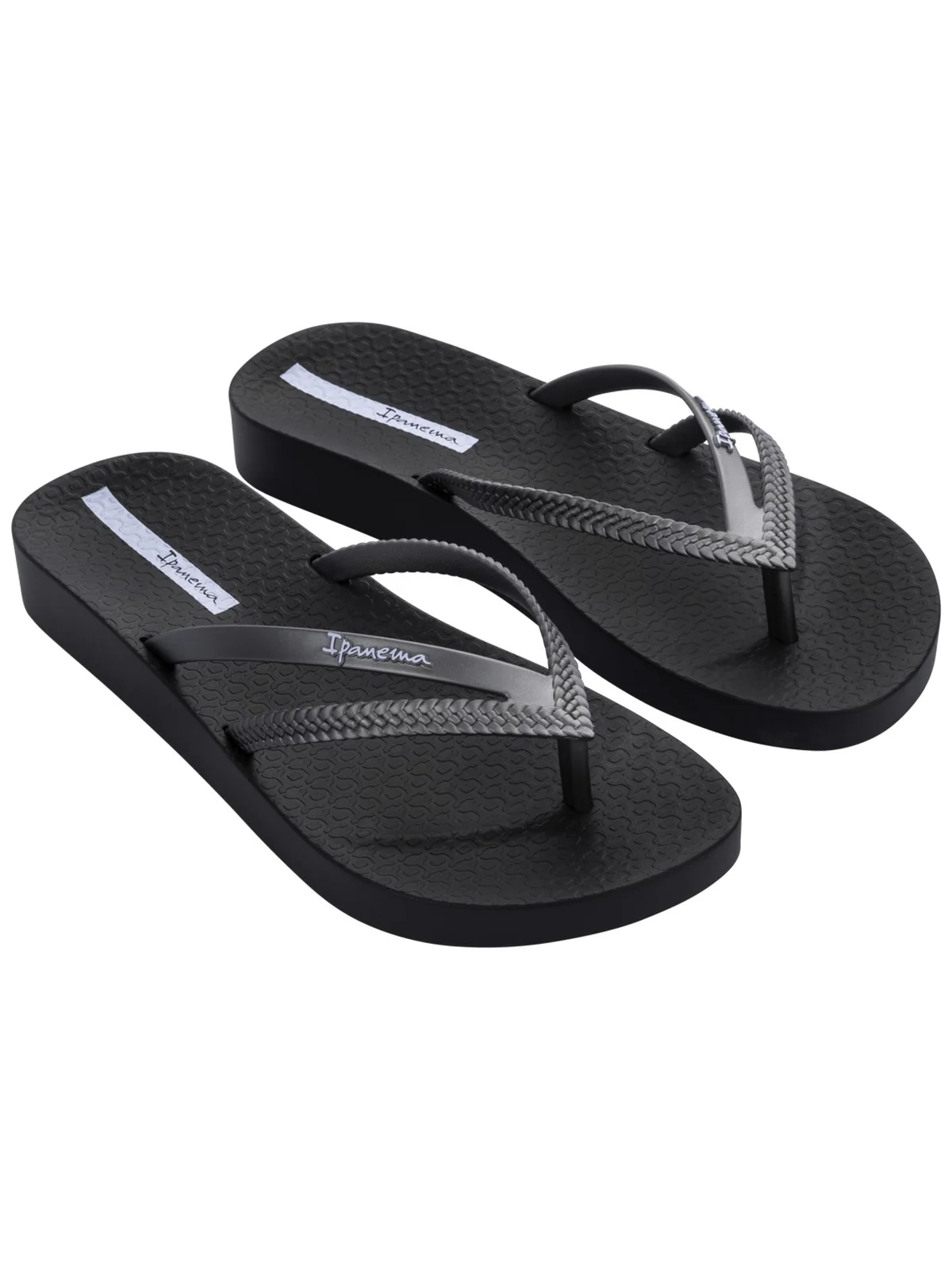 IPANEMA Infradito Donna Ipanema Bossa Soft V Fem IP.82840 AG720 NERO/ARGENTO - Image 4