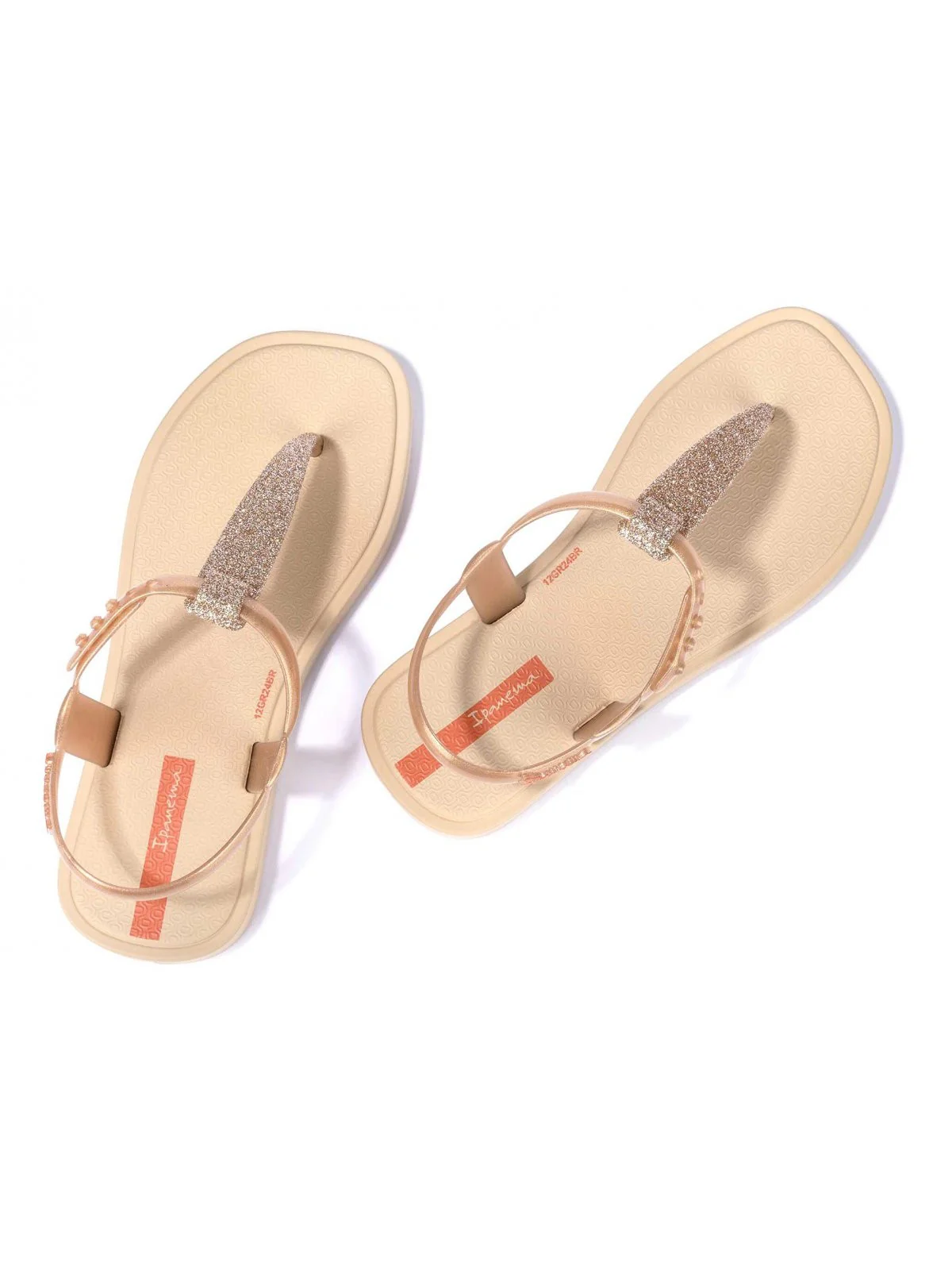 IPANEMA Sandalo Bambine e ragazze  IP.83706 BD033 BEIGE/GLITTER/RED - Image 2