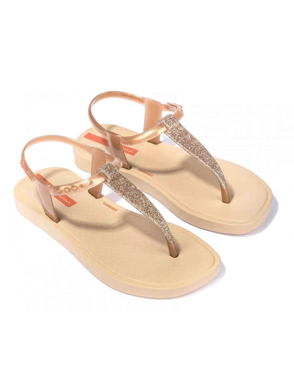 IPANEMA Sandalo Bambine e ragazze  IP.83706 BD033 BEIGE/GLITTER/RED - Image 4