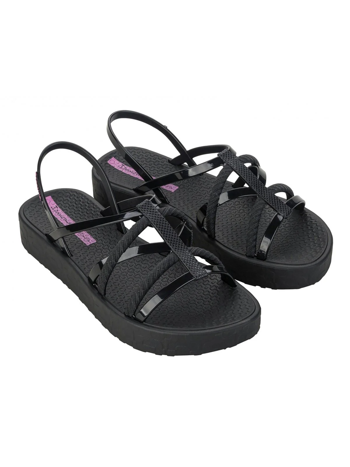 IPANEMA Sandalo Donna  IP.27238 BH322 BLACK/LILAC - Image 3