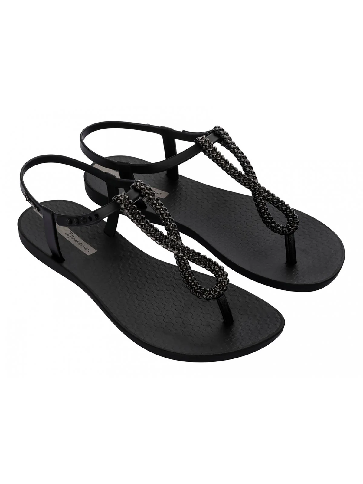 IPANEMA Sandalo Donna  IP.83658 BC909 BLACK/DARK GREY - Image 4