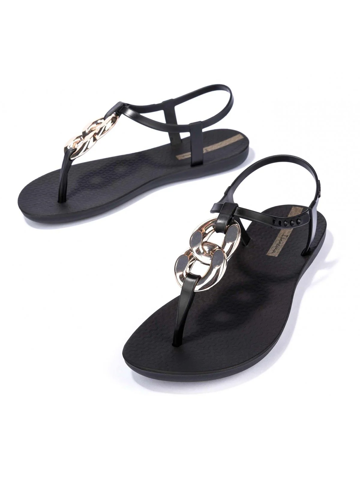 IPANEMA Sandalo Donna  IP.83701 BC837 BLACK/GOLD - Image 3