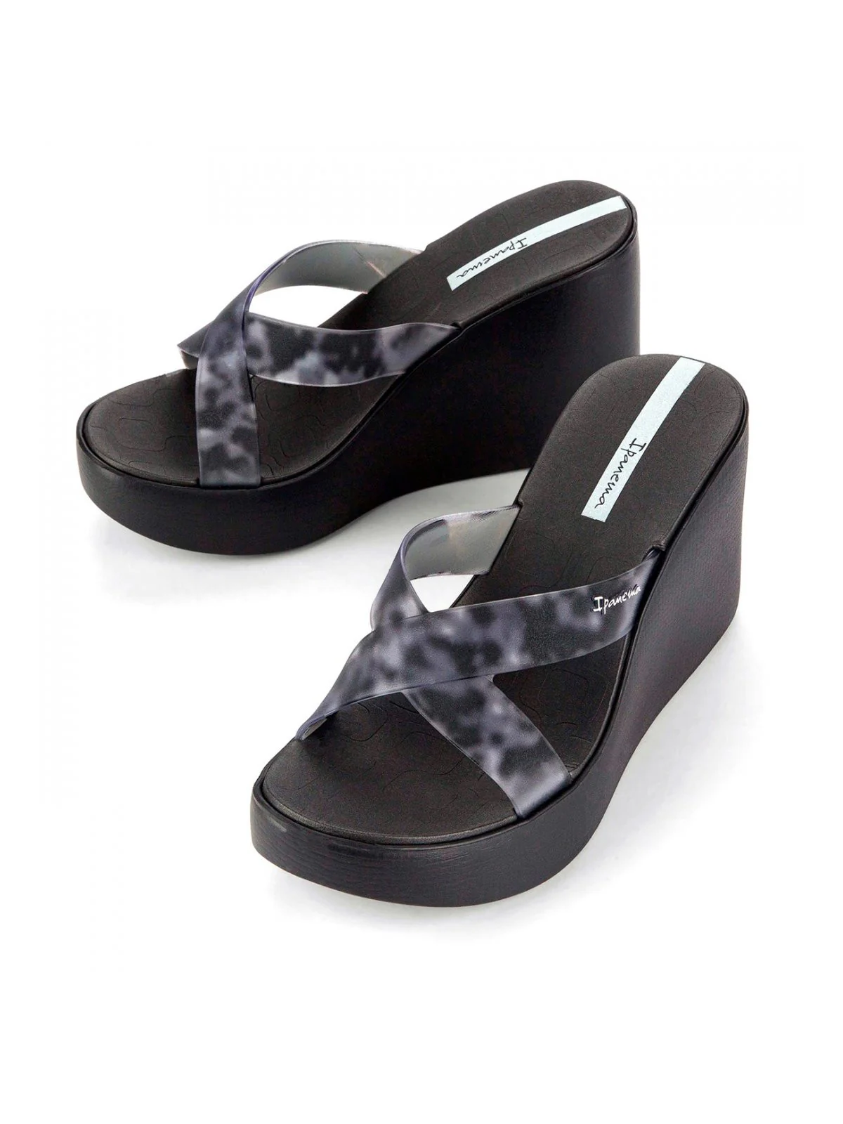 IPANEMA Zeppa Donna Ipanema High Fashion Slide Fem IP.83520 AQ406 Nero - Image 4