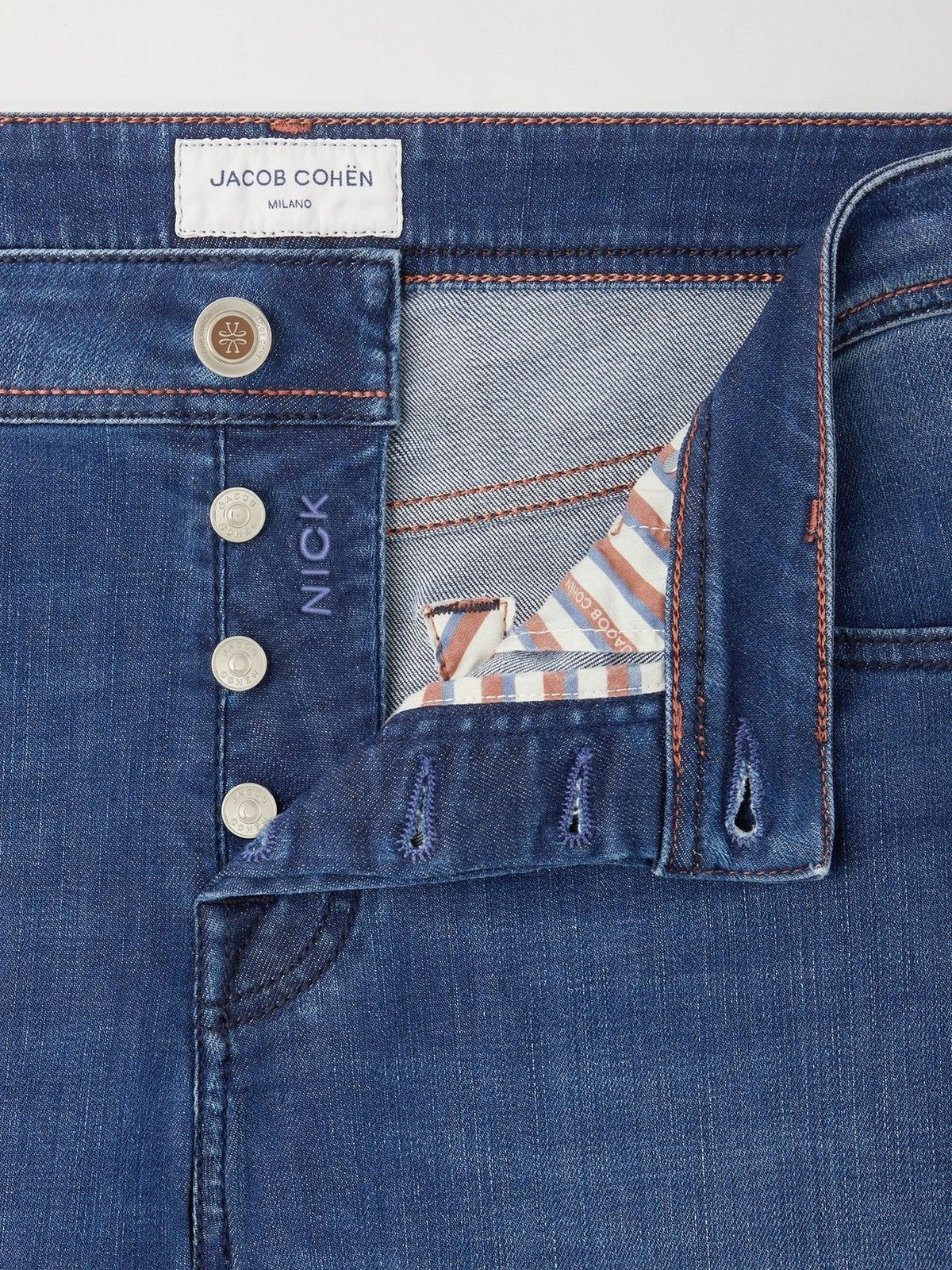 JACOB COHEN Jeans Uomo  JUM_QE006 056 S4255 V1 100D DARK BLUE - Image 2