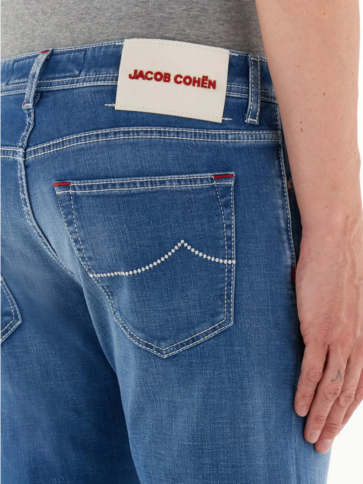 JACOB COHEN Jeans Uomo  JUM_QE007 062 S4260 V2 200D Blu - Image 3