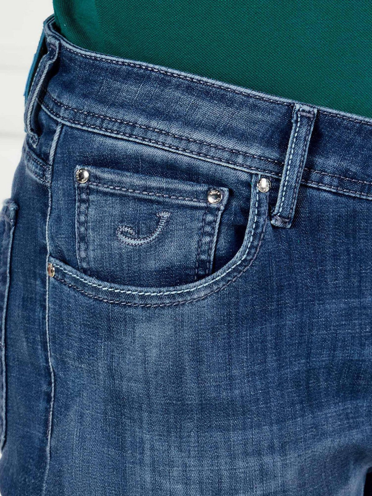 JACOB COHEN Jeans Uomo  JUM_QE007 065 S4153 V3 300D Blu - Image 4